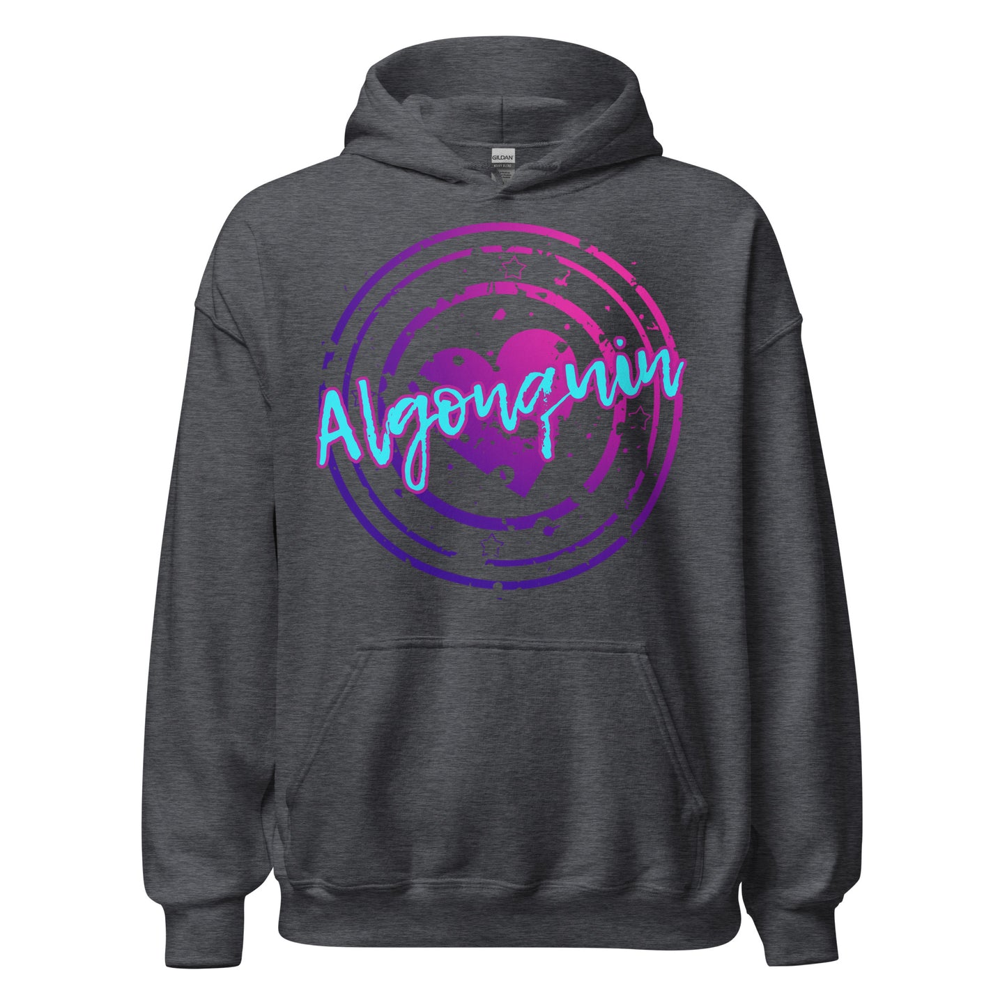 Algonquin Heart Stamp - Unisex Hoodie