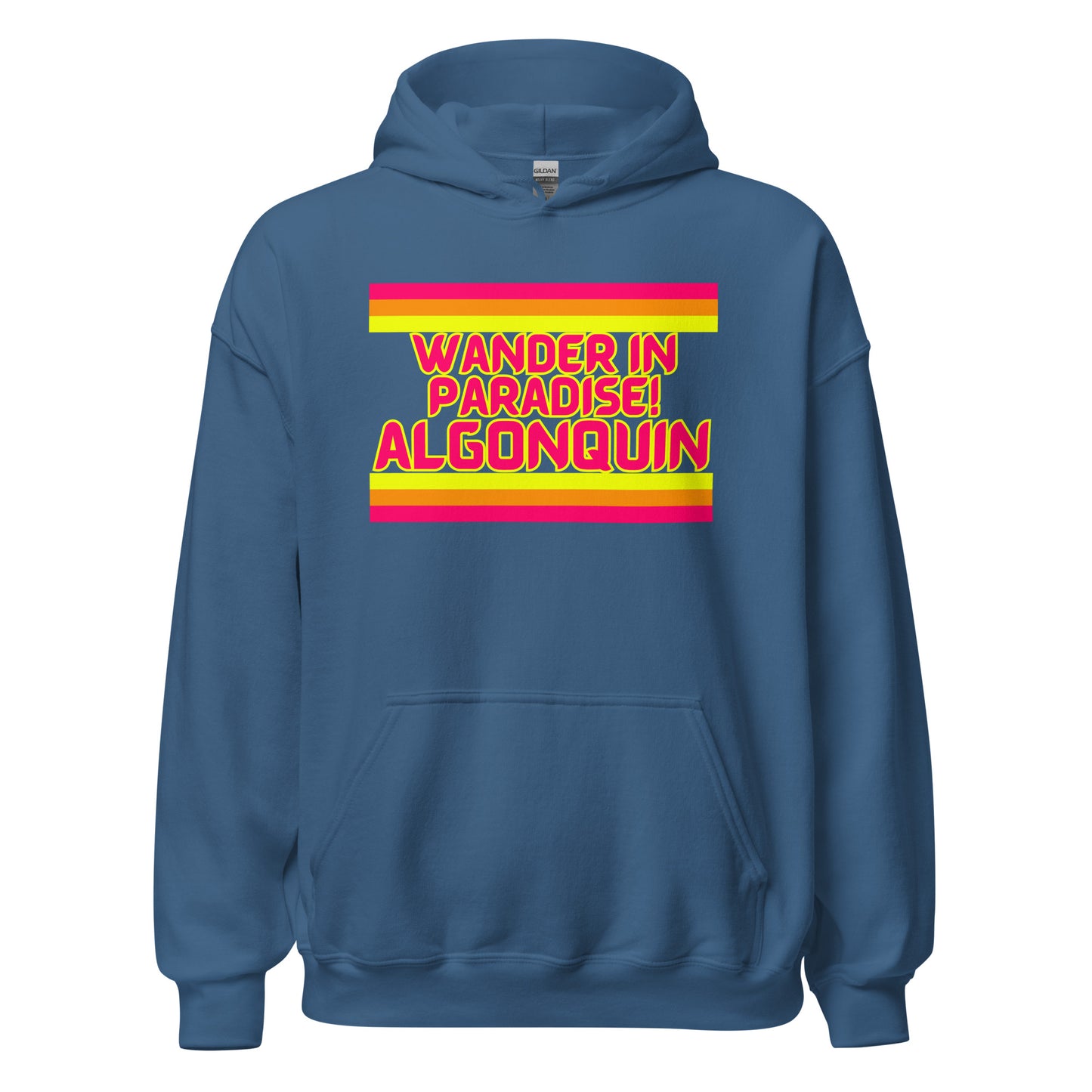 Wander in Paradise Algonquin - Stripes - Unisex Hoodie
