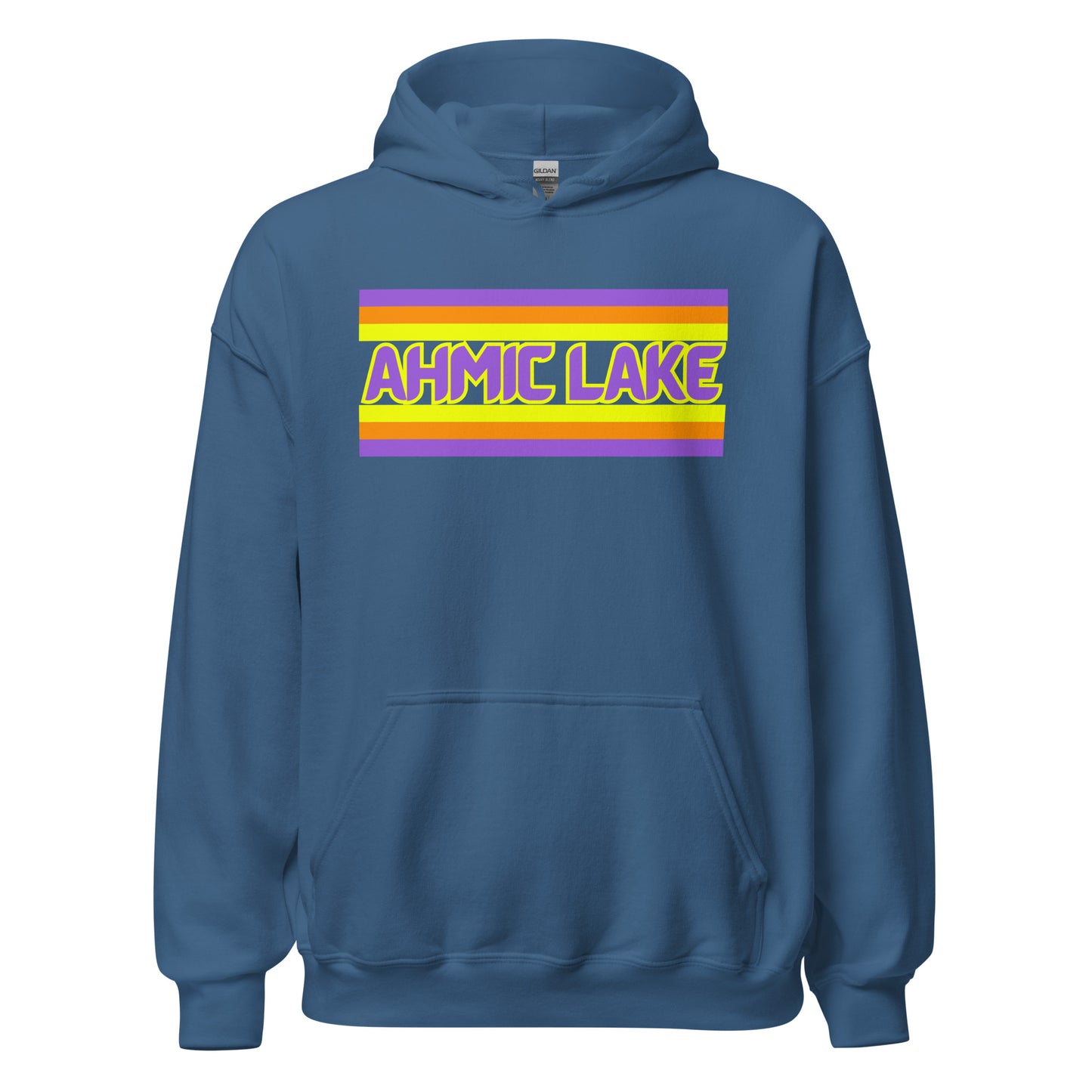 Ahmic Lake - Stripes - Unisex Hoodie
