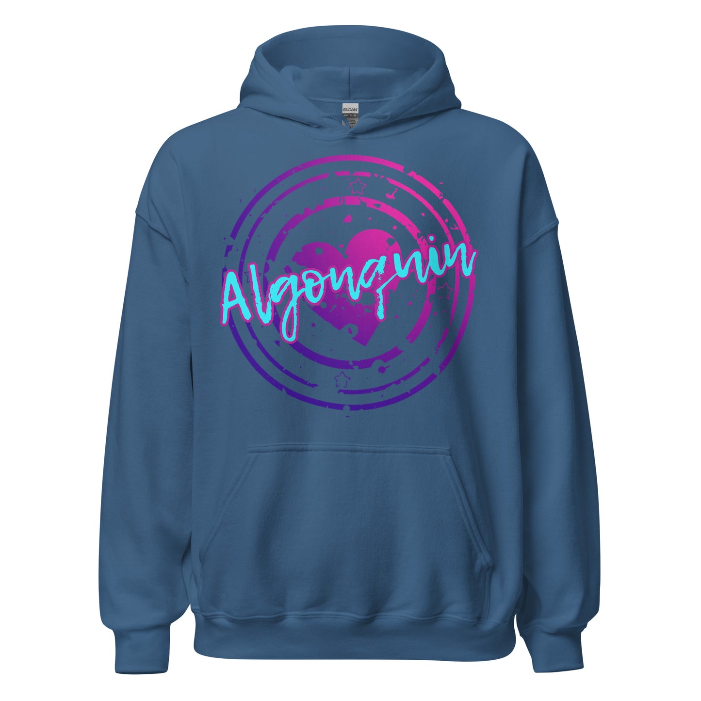 Algonquin Heart Stamp - Unisex Hoodie
