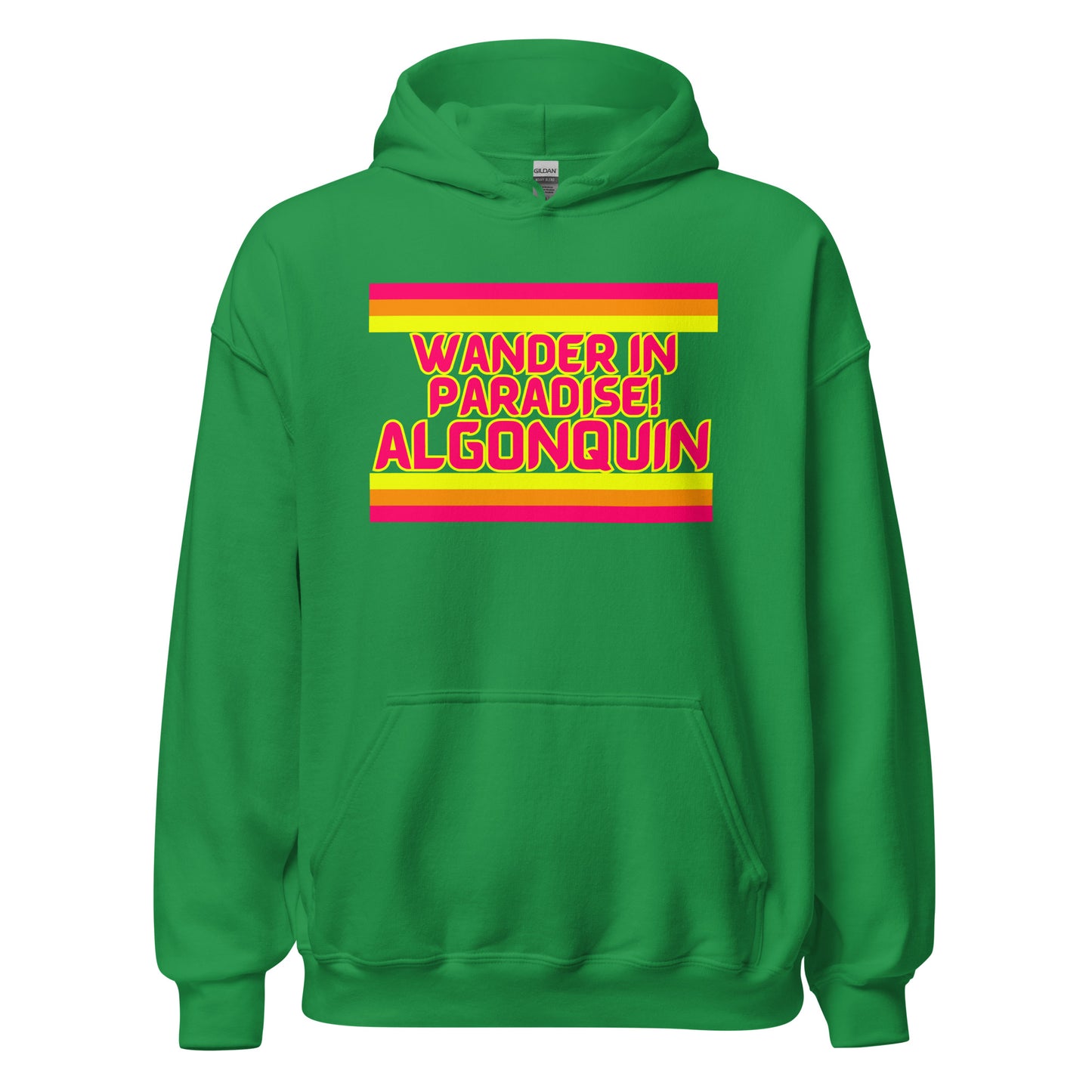 Wander in Paradise Algonquin - Stripes - Unisex Hoodie