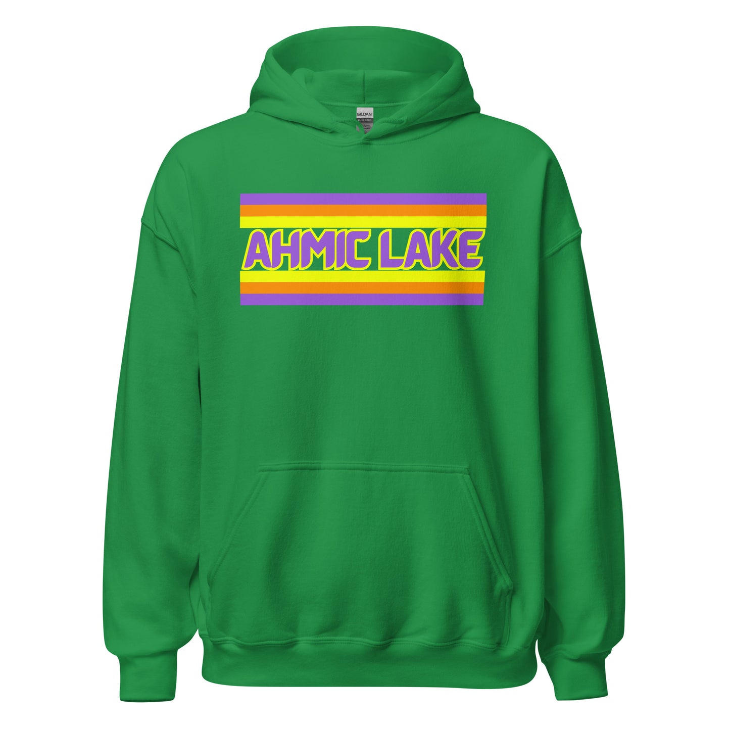 Ahmic Lake - Stripes - Unisex Hoodie