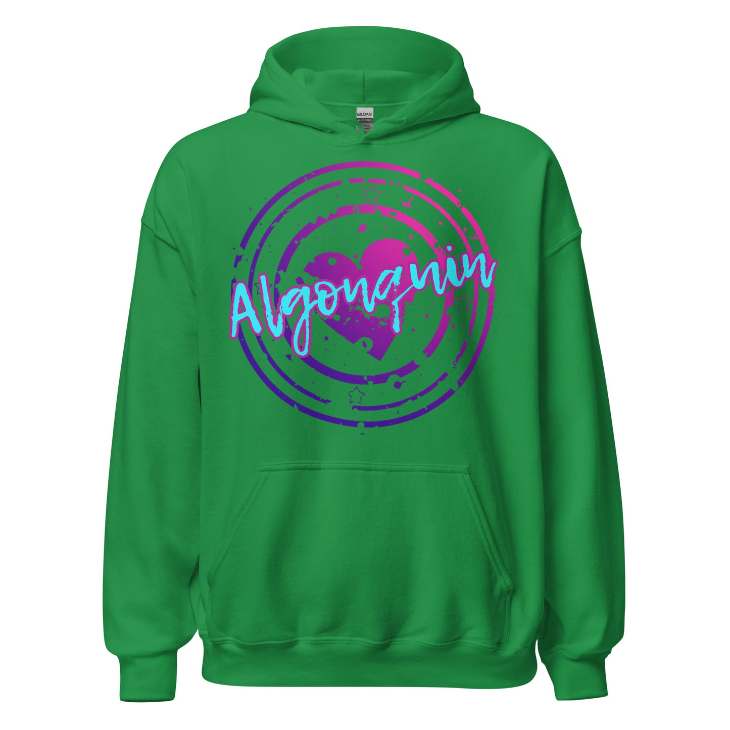 Algonquin Heart Stamp - Unisex Hoodie