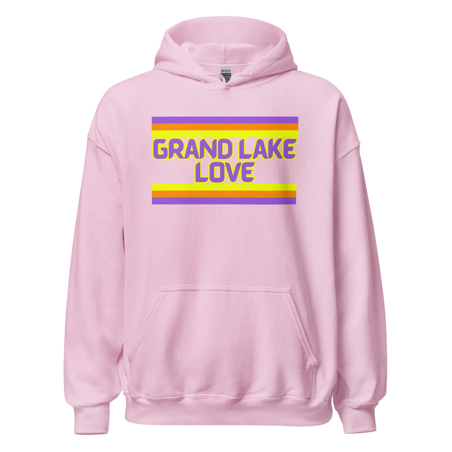 Grand Lake Love - Stripes - Unisex Hoodie