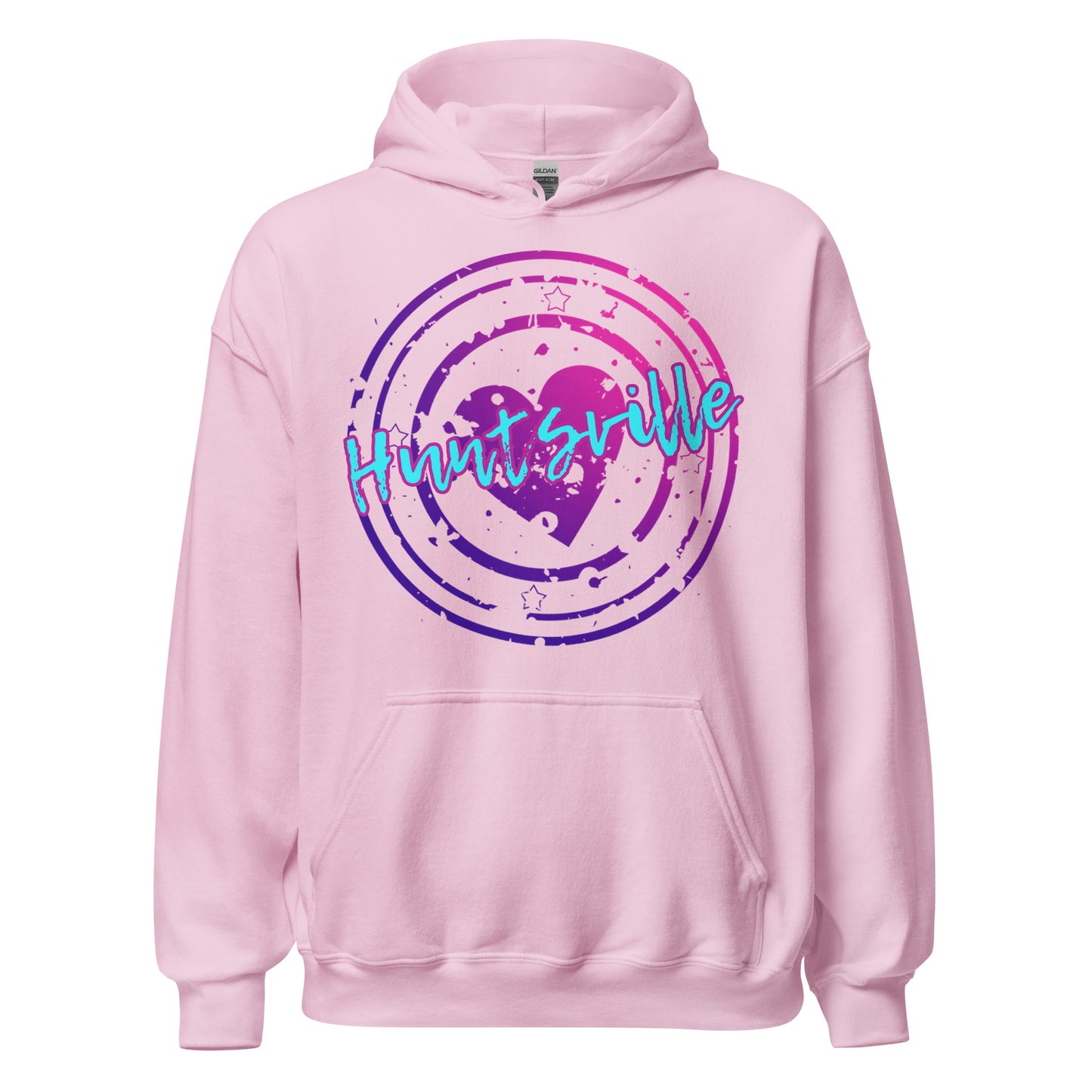 Huntsville Ontario Heart Stamp - Unisex Hoodie