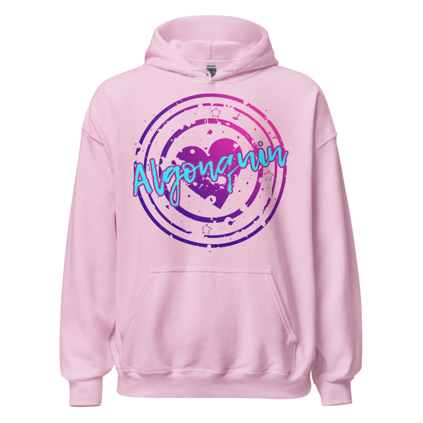 Algonquin Heart Stamp - Unisex Hoodie