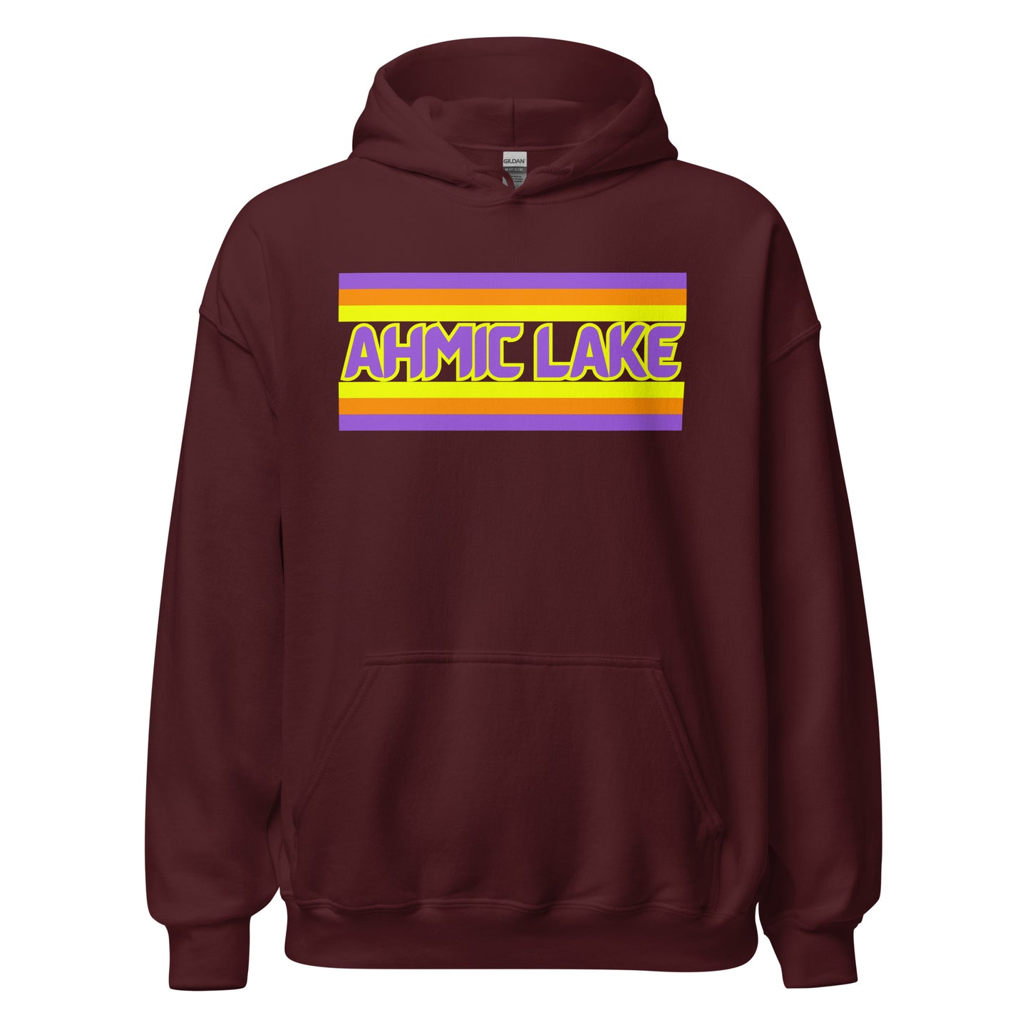 Ahmic Lake - Stripes - Unisex Hoodie