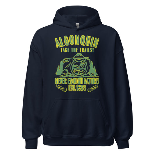 Algonquin Park - Take The Trails - Vintage Style - Quality Unisex Hoodie