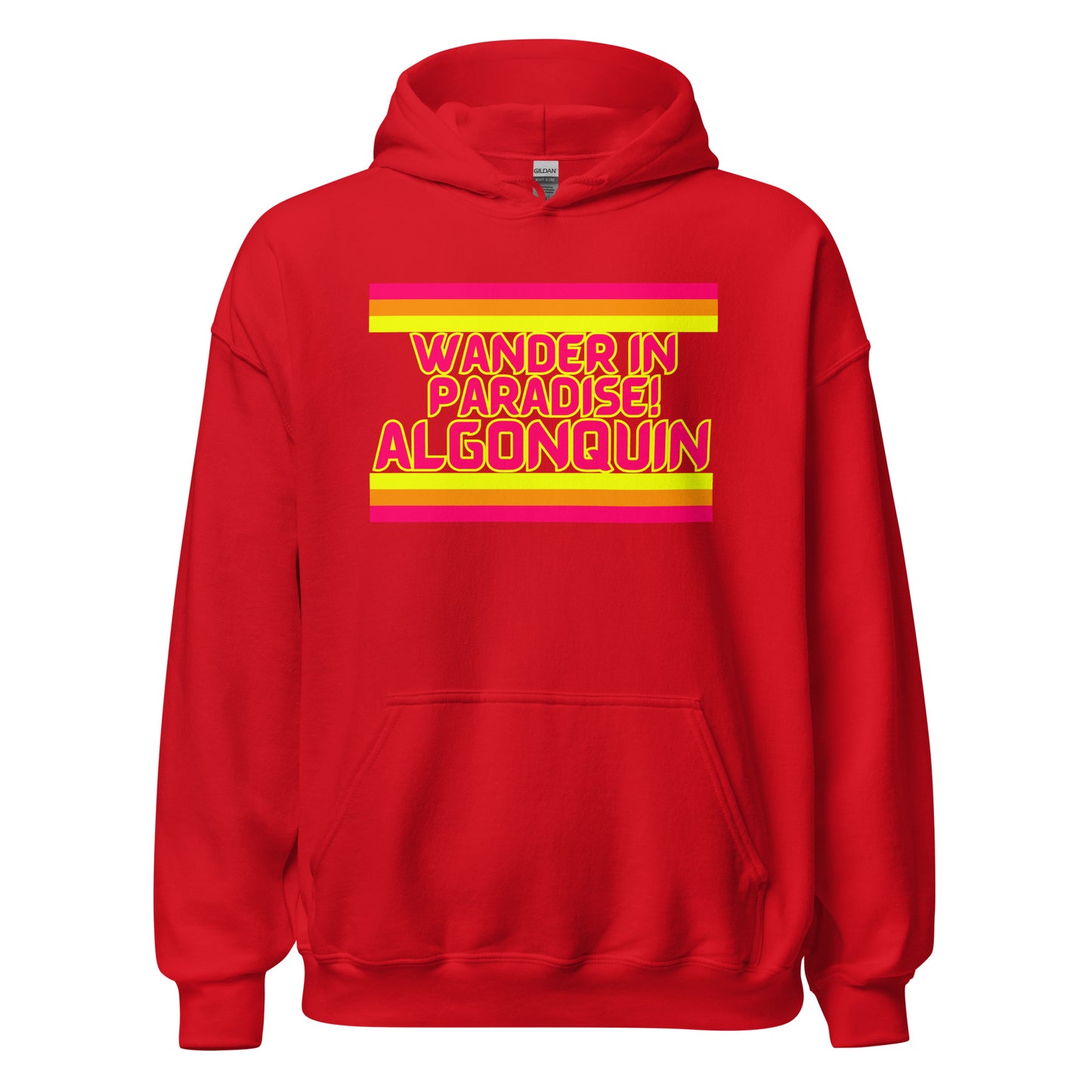 Wander in Paradise Algonquin - Stripes - Unisex Hoodie