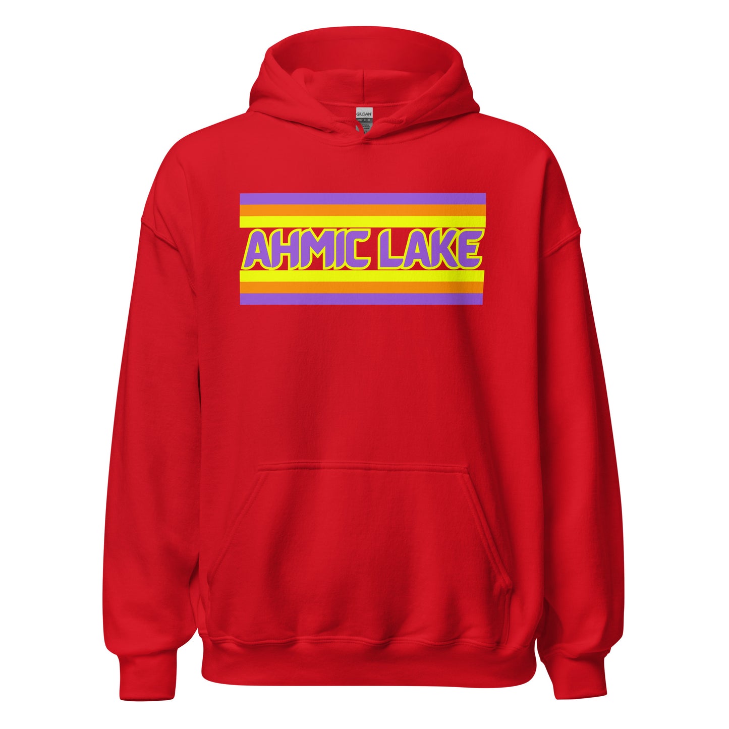Ahmic Lake - Stripes - Unisex Hoodie
