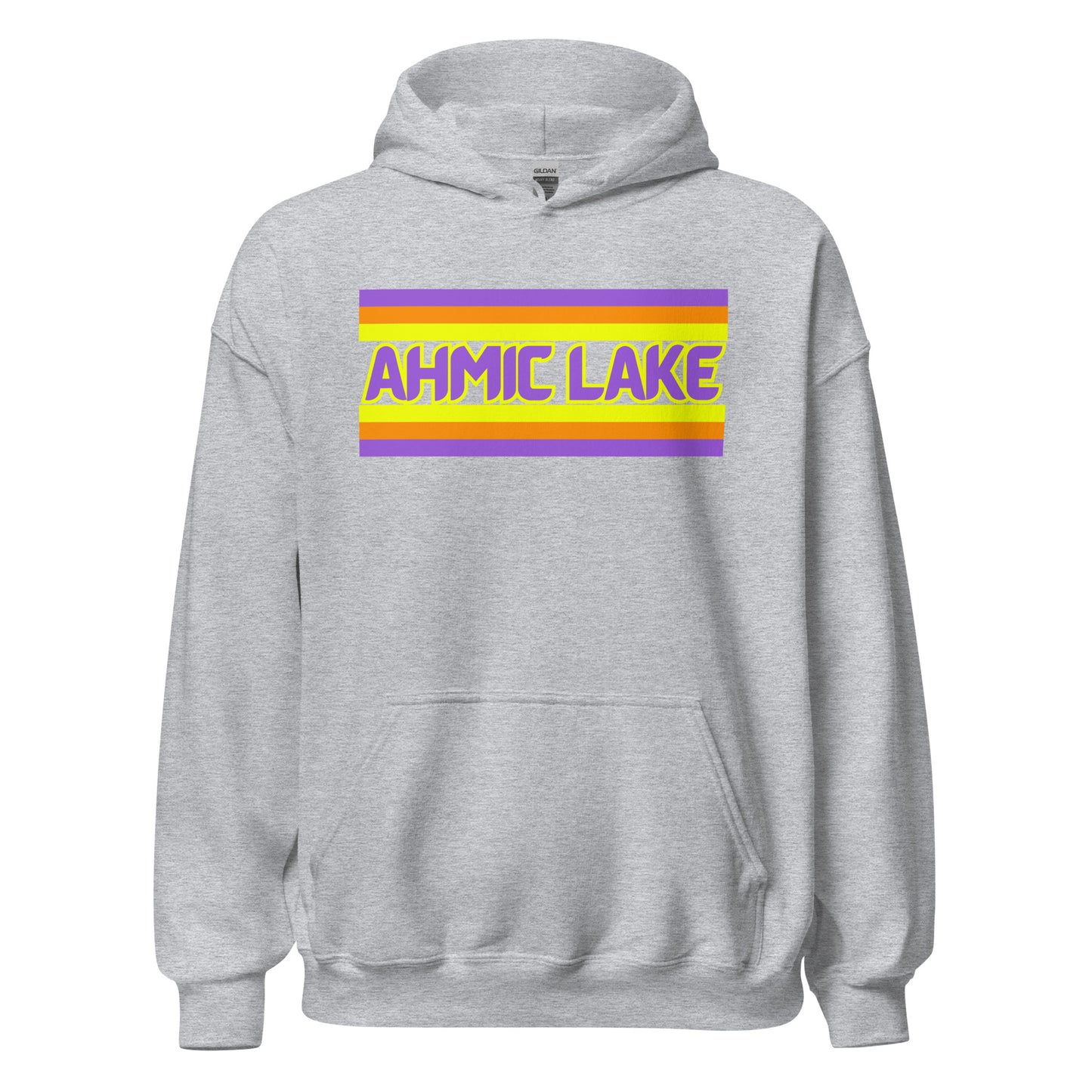 Ahmic Lake - Stripes - Unisex Hoodie