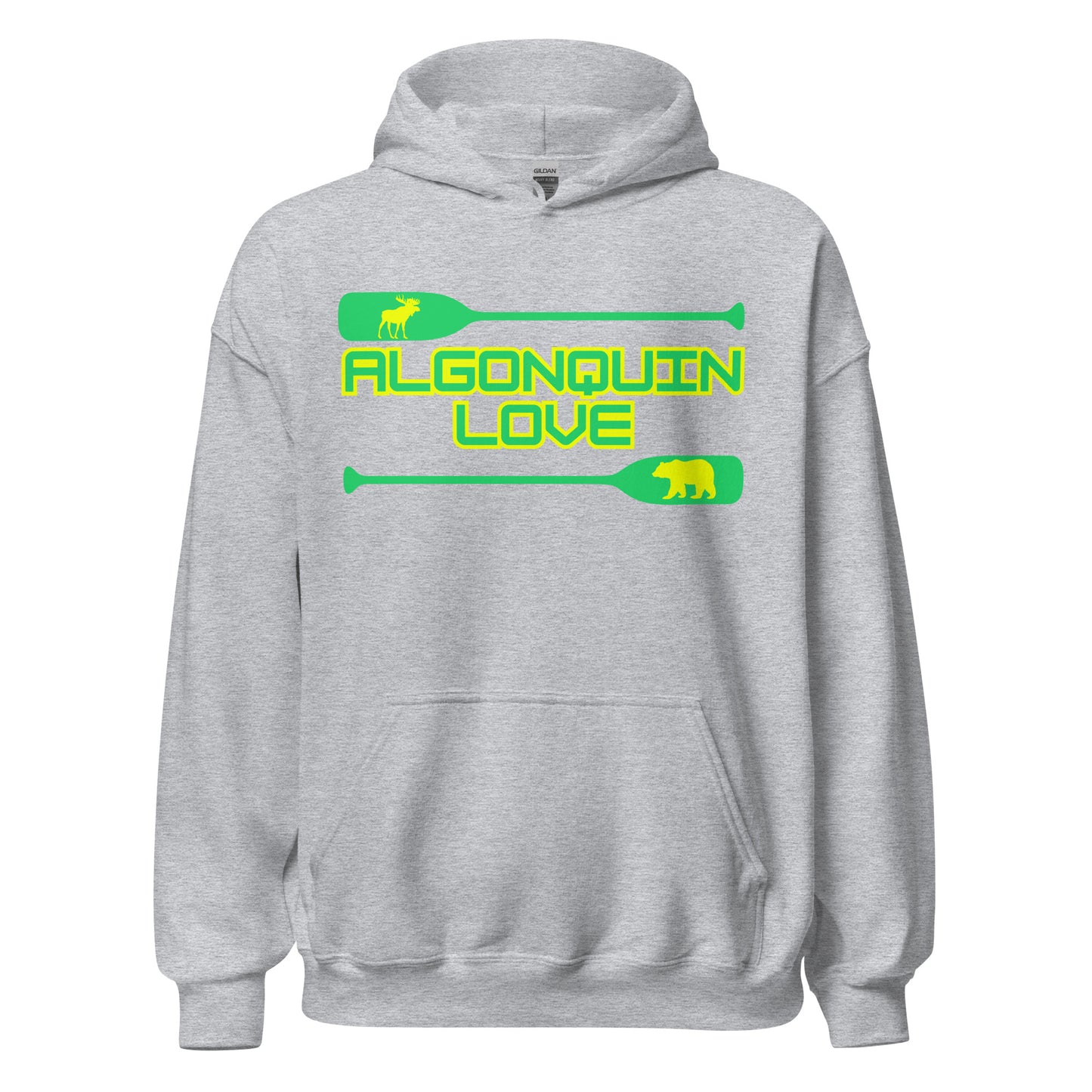 Algonquin Love Canoe Paddles - Unisex Hoodie