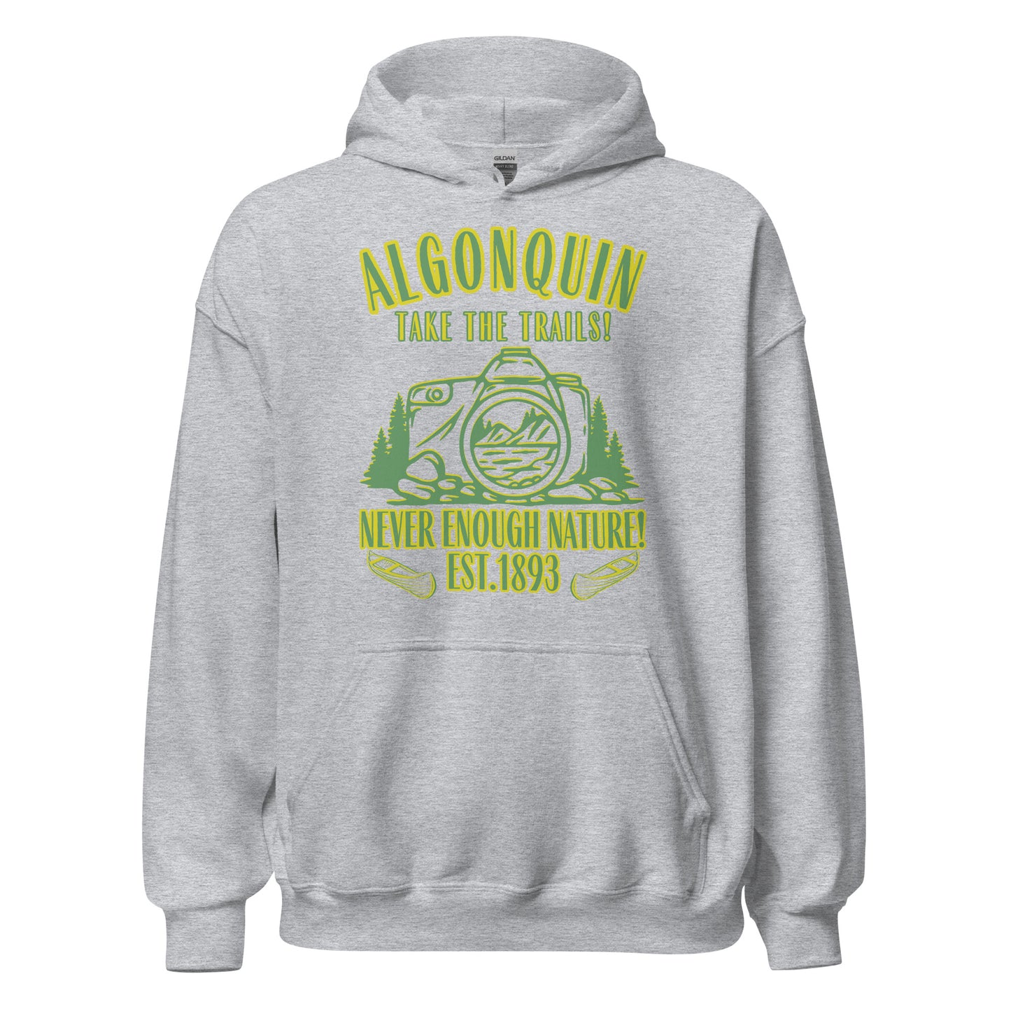 Algonquin Take The Trails Vintage Look - Unisex Hoodie