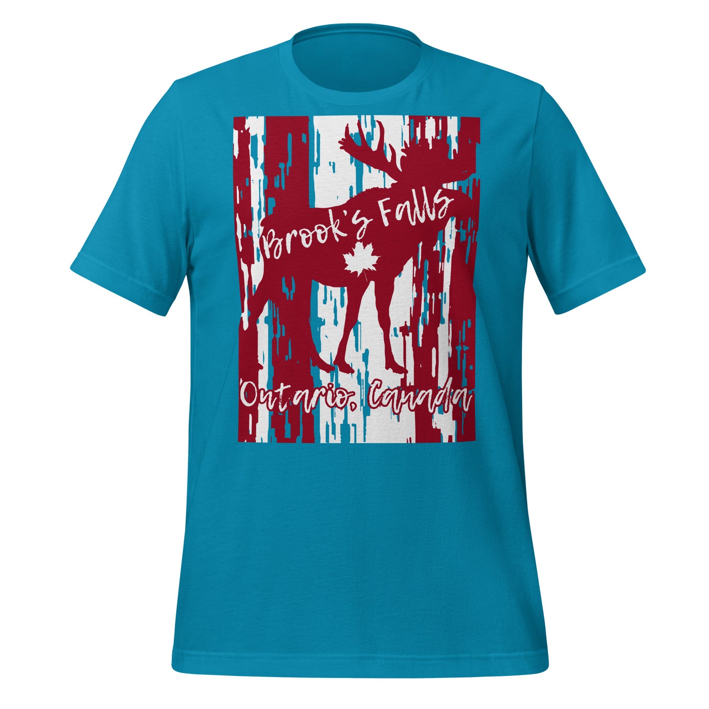 Brook's Falls Ontario - Unisex t-shirt