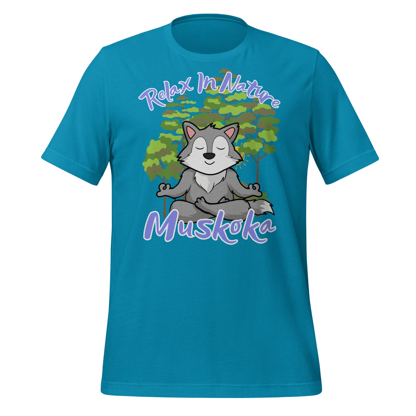 Relax in Nature Muskoka Wolf - Unisex t-shirt