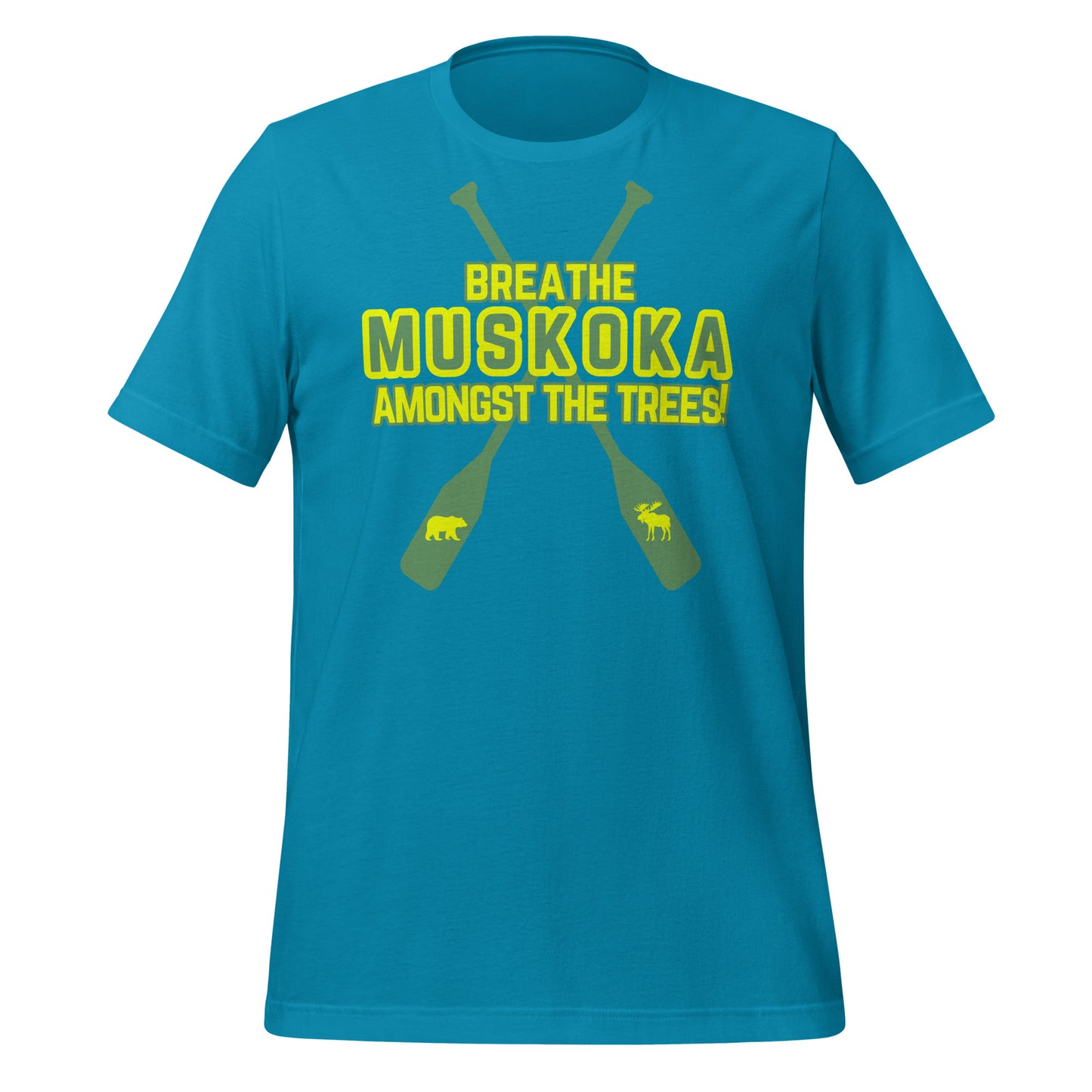 Breathe Amongst The Trees Muskoka - Unisex t-shirt