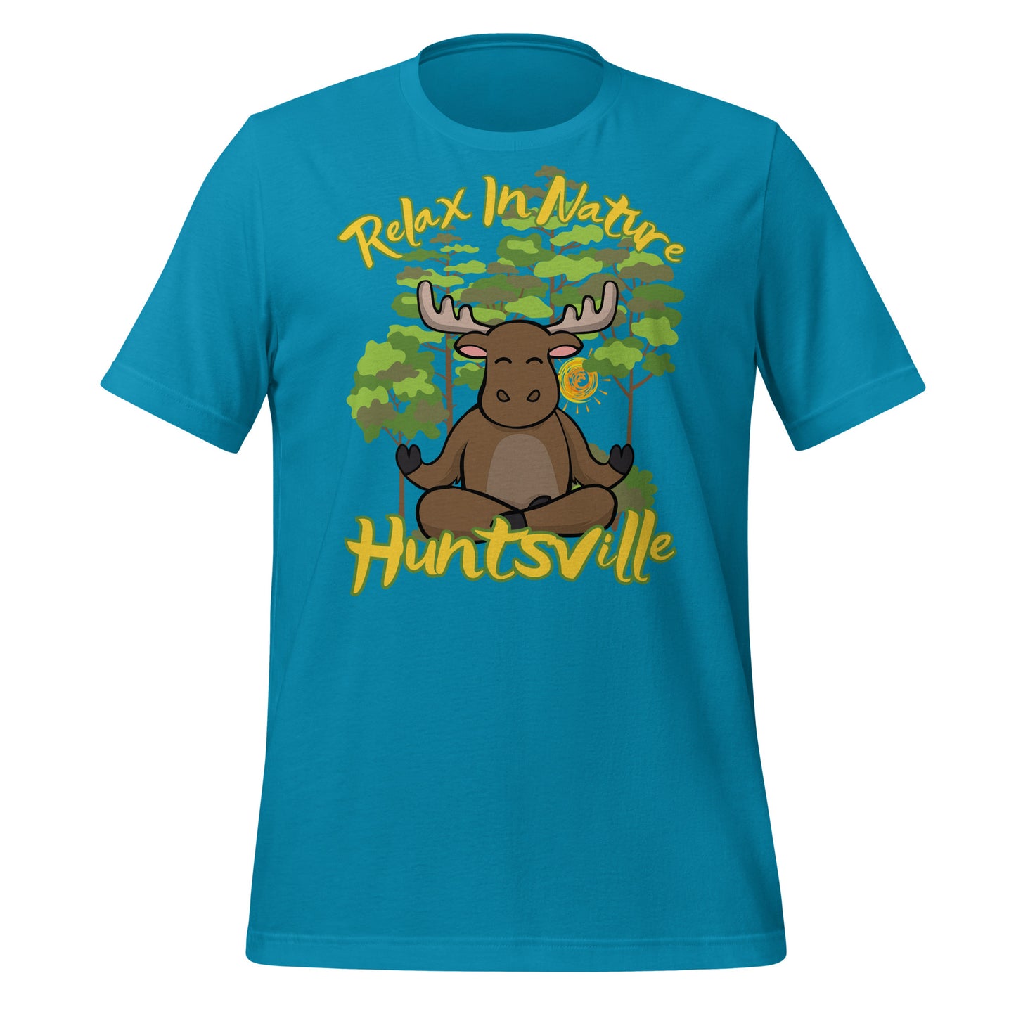 Huntsville Relax in Nature Moose - Unisex t-shirt