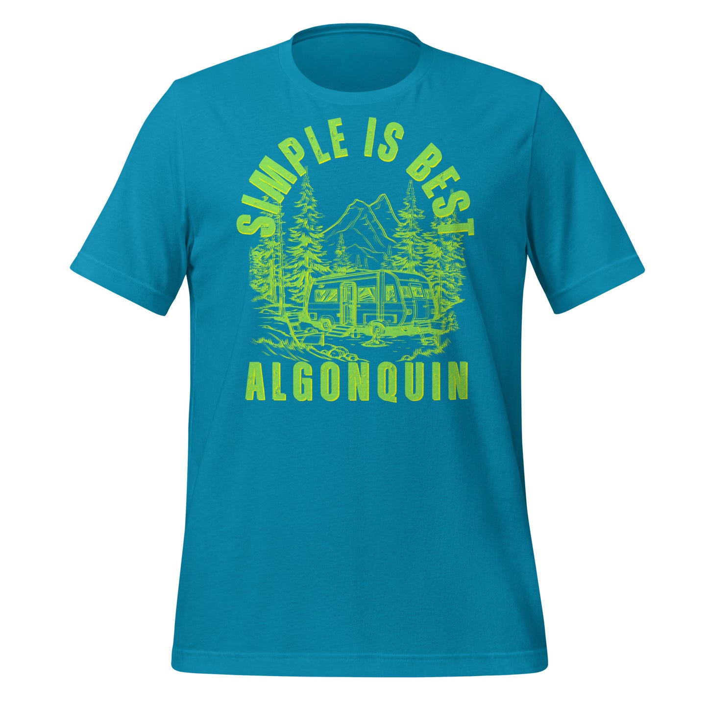 Algonquin Simple Is Best Trailer - Unisex t-shirt