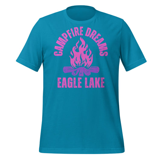 Eagle Lake Campfire Dreams - Unisex t-shirt