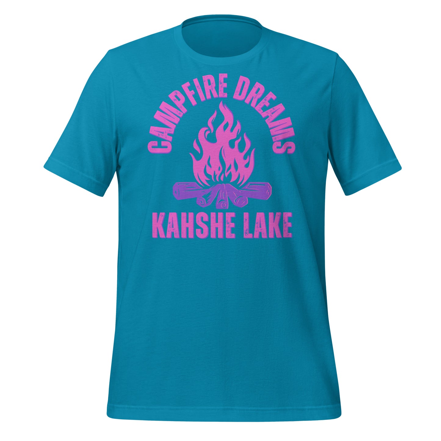 Kahshe Lake Campfire Dreams Pink - Unisex t-shirt