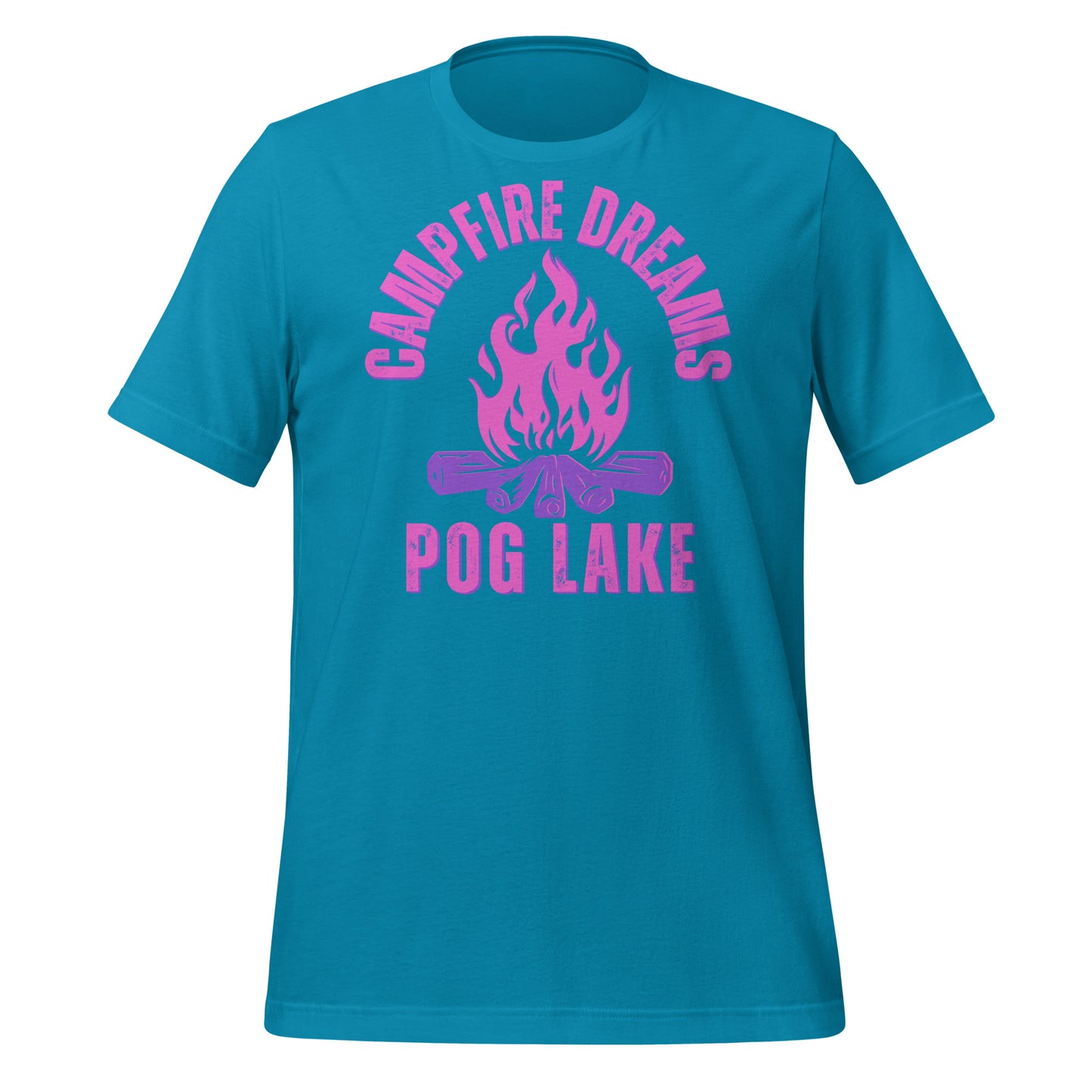 Pog Lake Campfire Dreams Pink - Unisex t-shirt