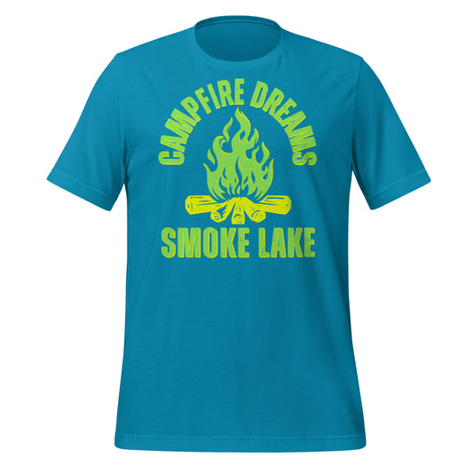 Smoke Lake Campfire Dreams - Unisex t-shirt