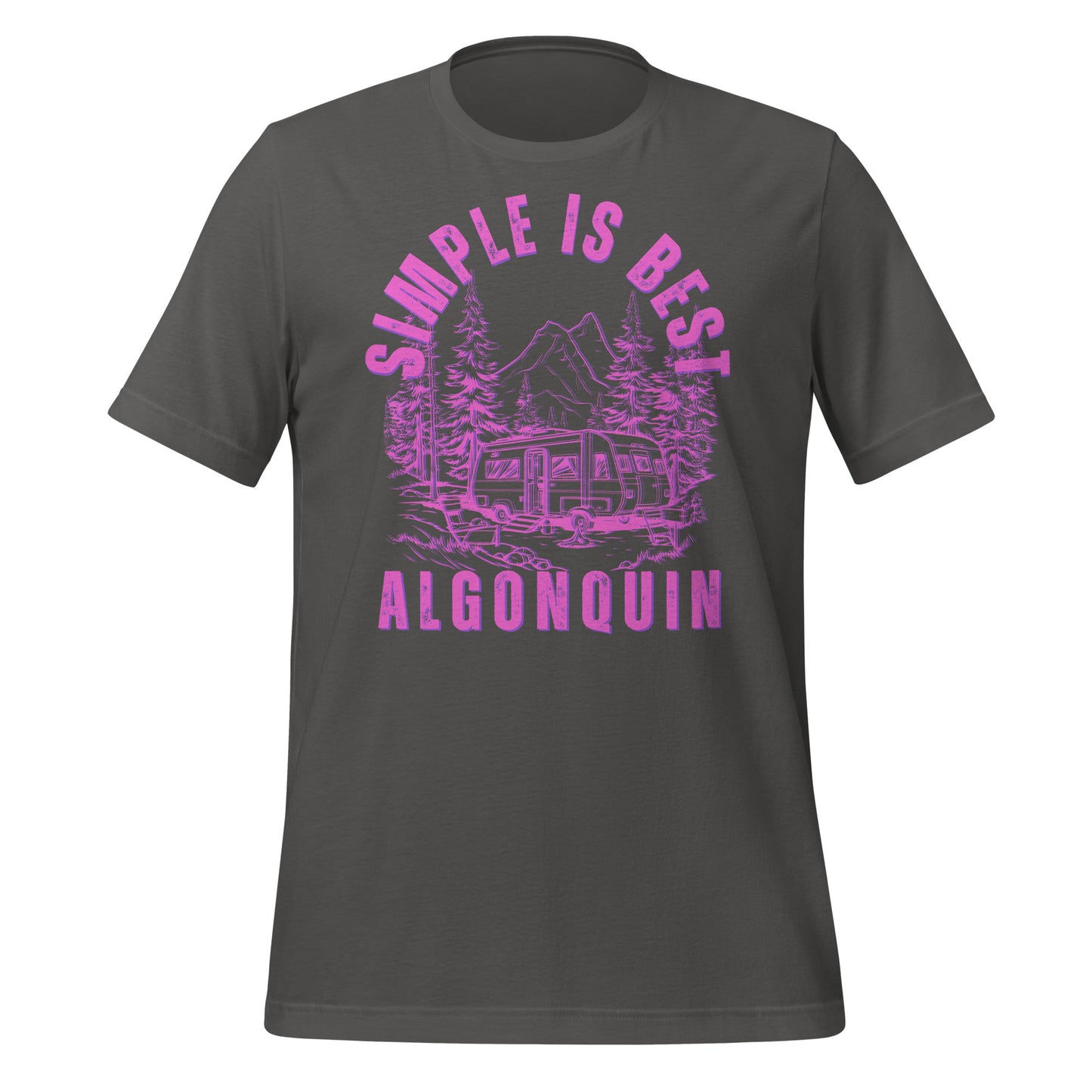 Simple is Best Algonquin Trailer - Unisex t-shirt