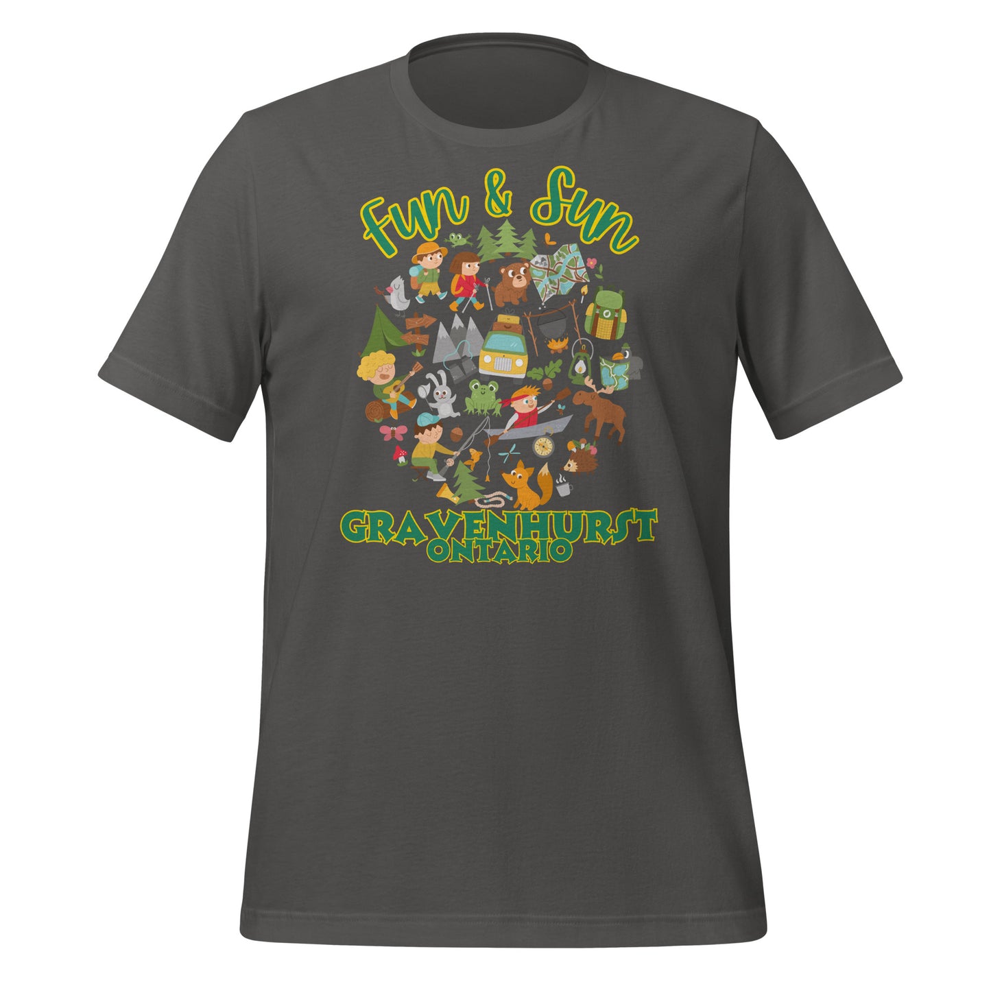 Fun & Sun Gravenhurst Ontario - Unisex t-shirt