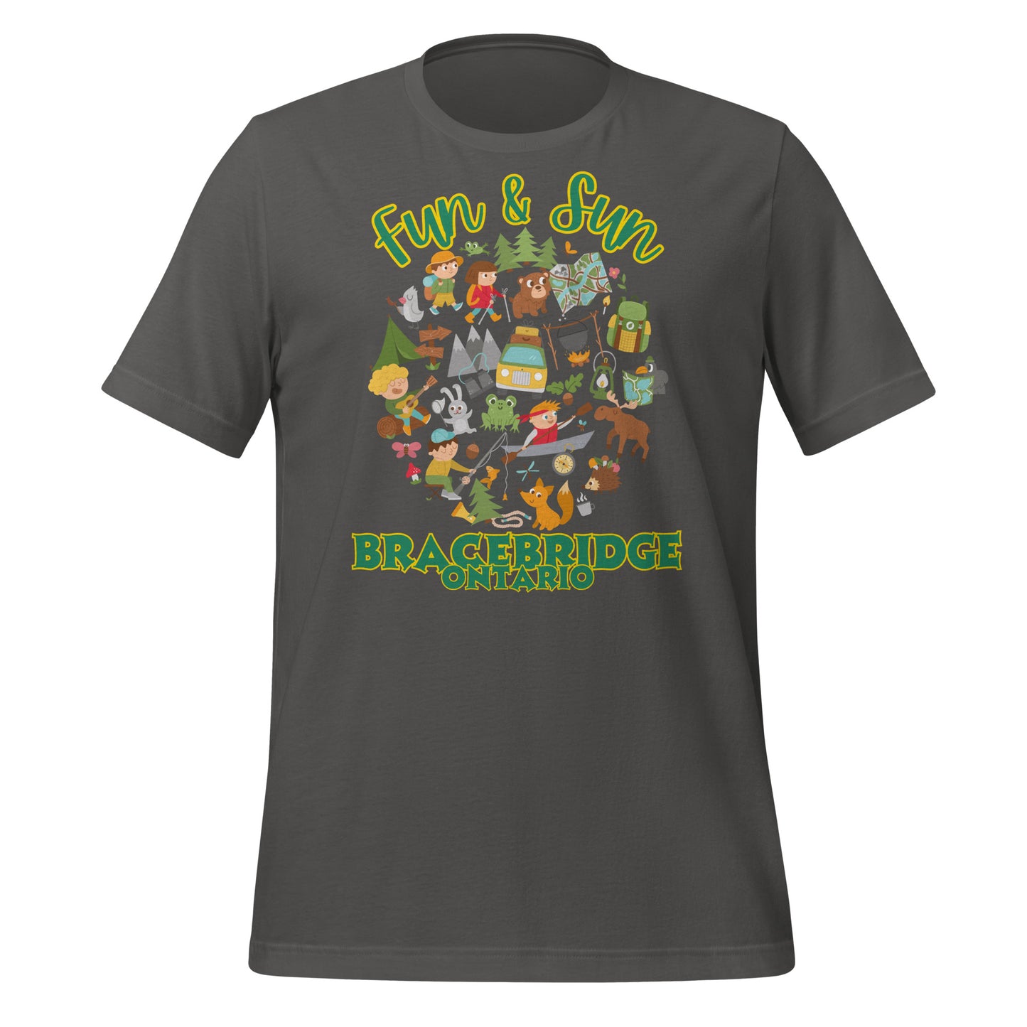 Fun & Sun Bracebridge Ontario - Unisex t-shirt