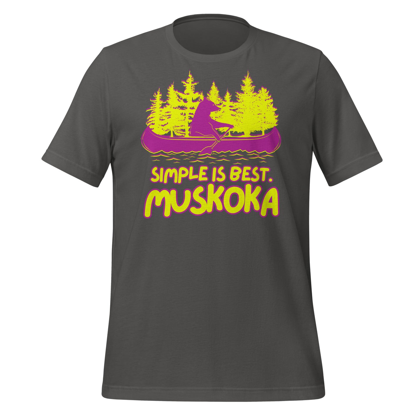 Simple Is Best Muskoka - Unisex t-shirt
