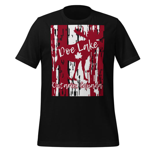 Doe Lake Ontario - Unisex t-shirt