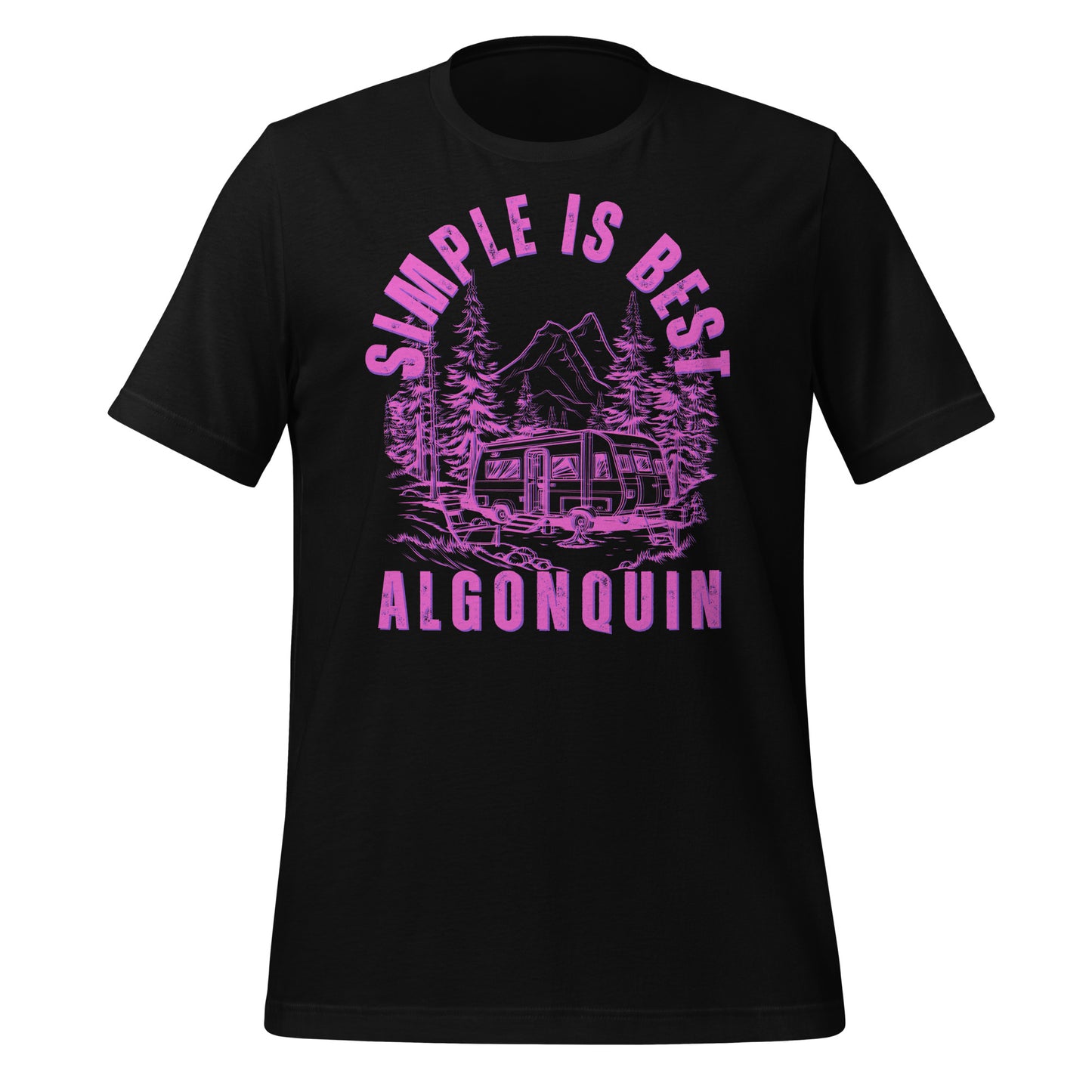 Simple is Best Algonquin Trailer - Unisex t-shirt