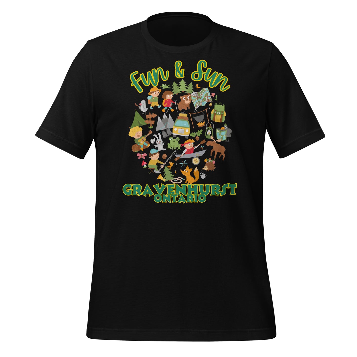 Fun & Sun Gravenhurst Ontario - Unisex t-shirt