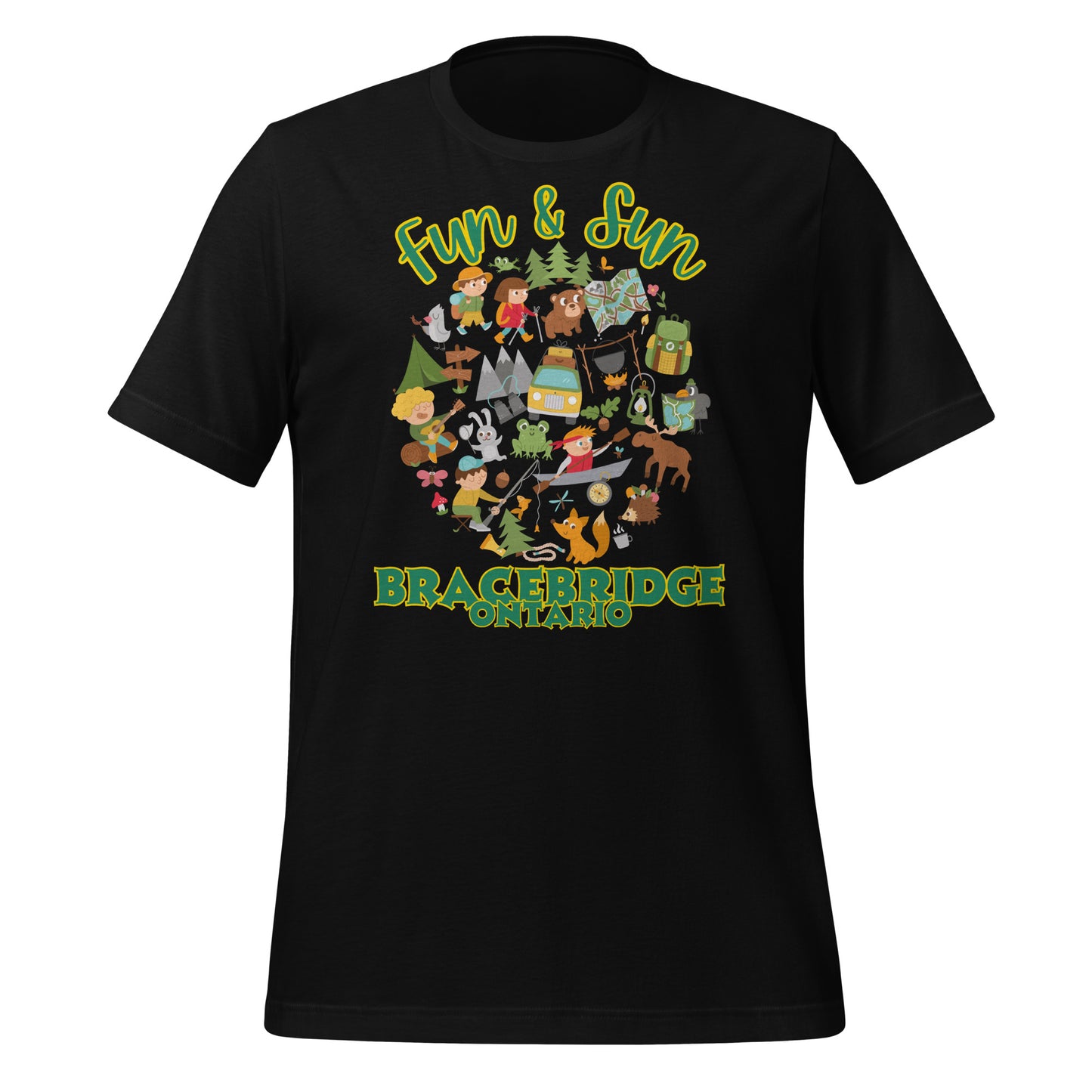 Fun & Sun Bracebridge Ontario - Unisex t-shirt