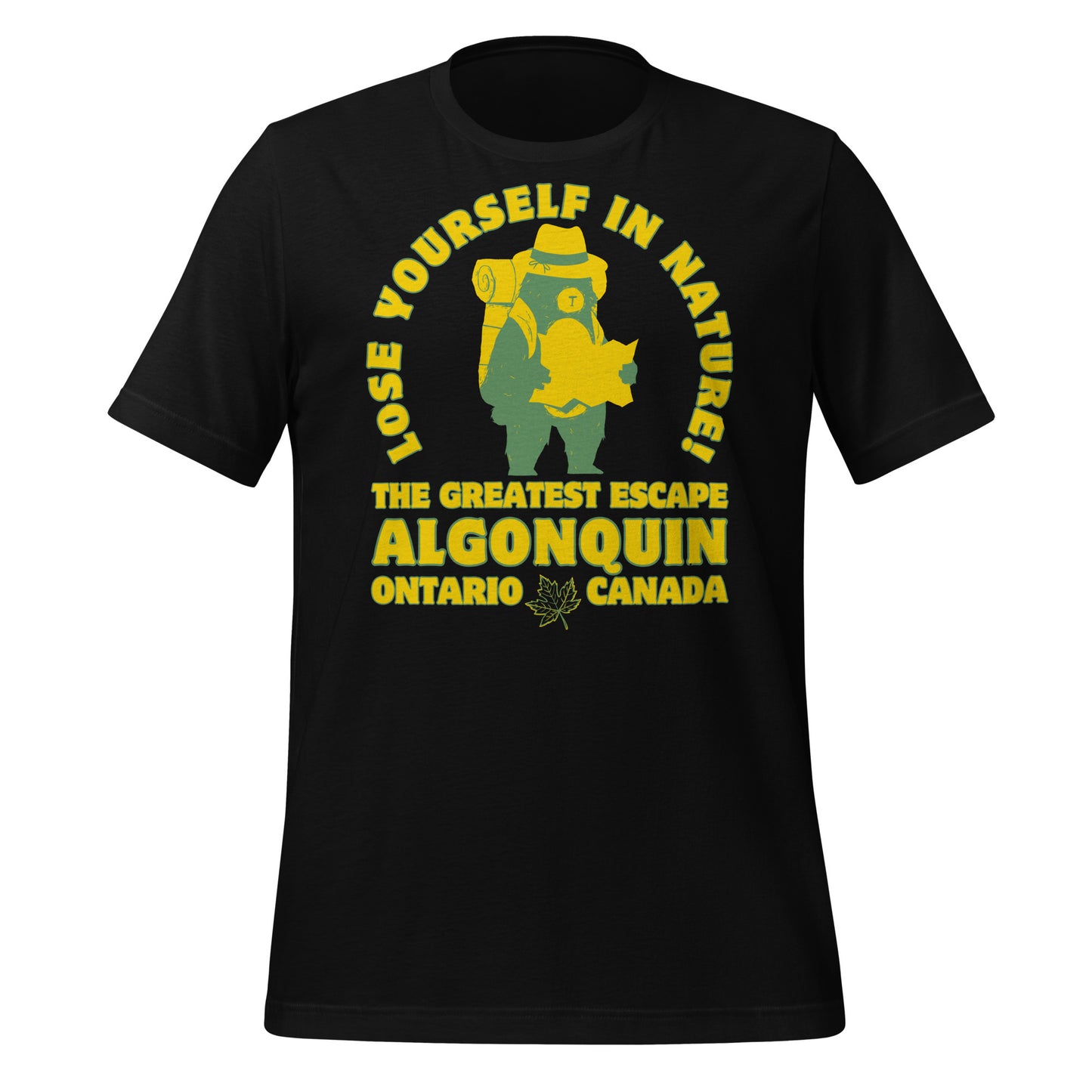 Lose Yourself In Nature Algonquin Bear - Unisex t-shirt