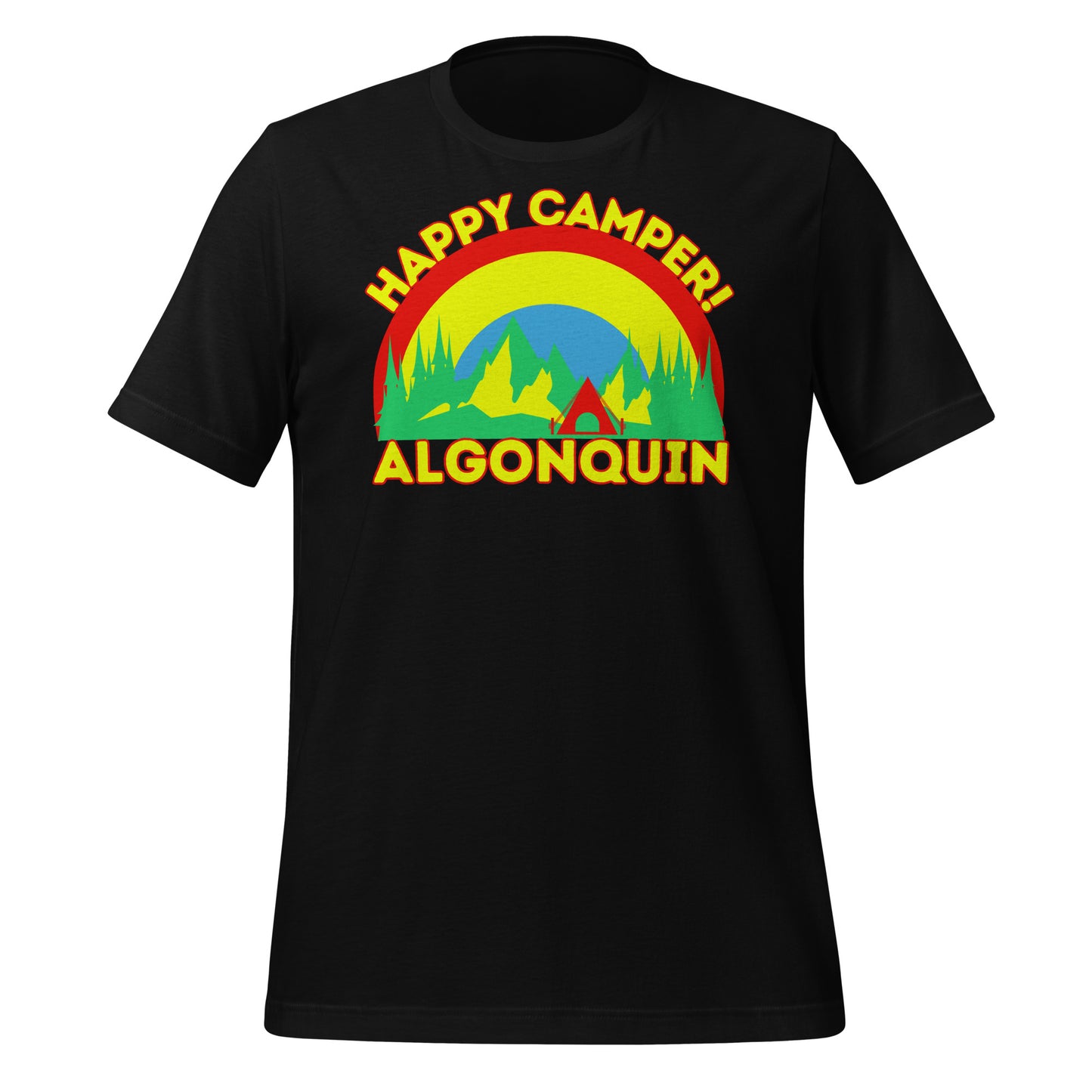 Happy Camper Algonquin Rainbow - Unisex t-shirt