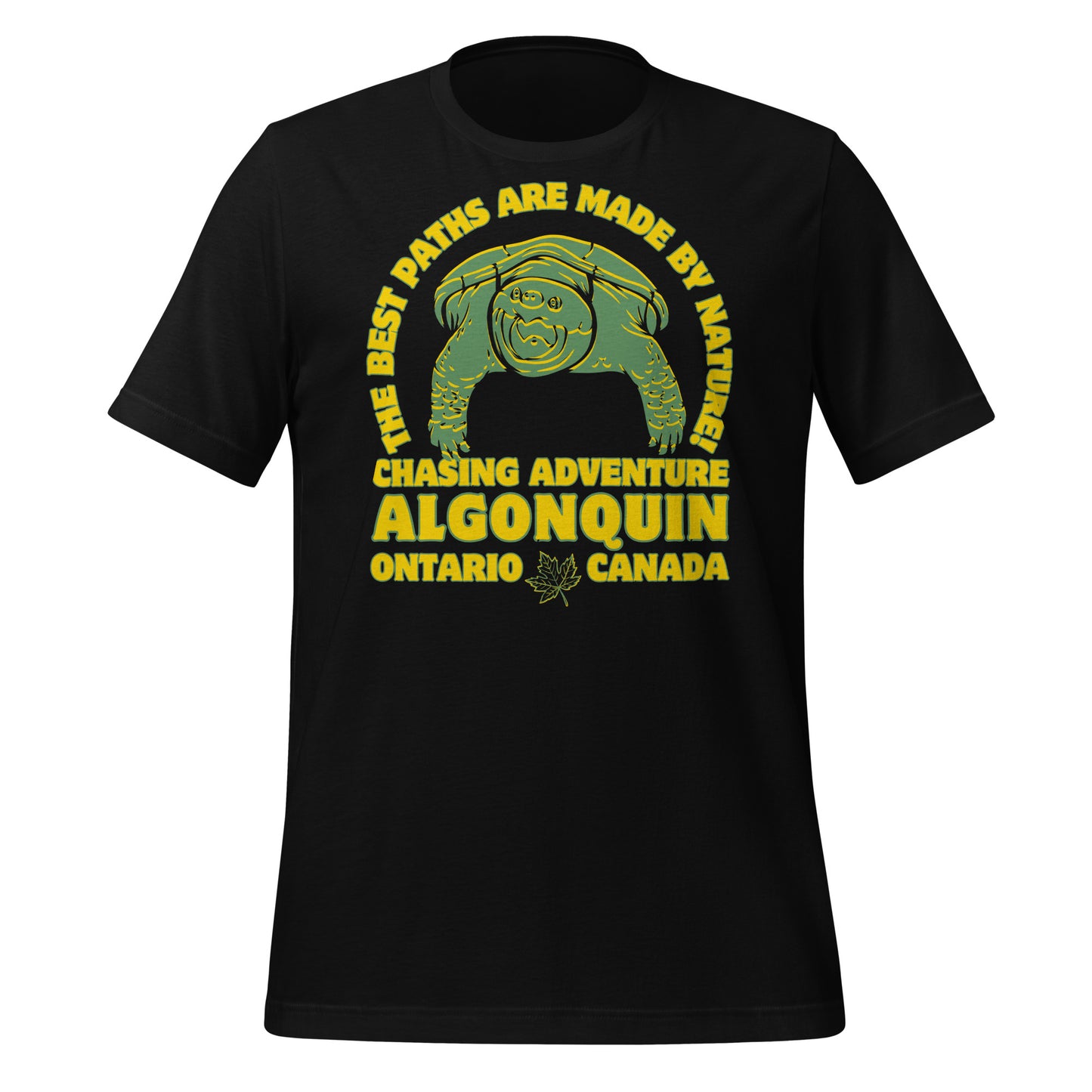 The Best Paths Are Made By Nature Algonquin - Unisex t-shirt