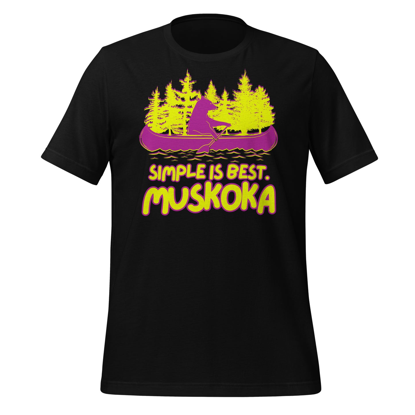 Simple Is Best Muskoka - Unisex t-shirt