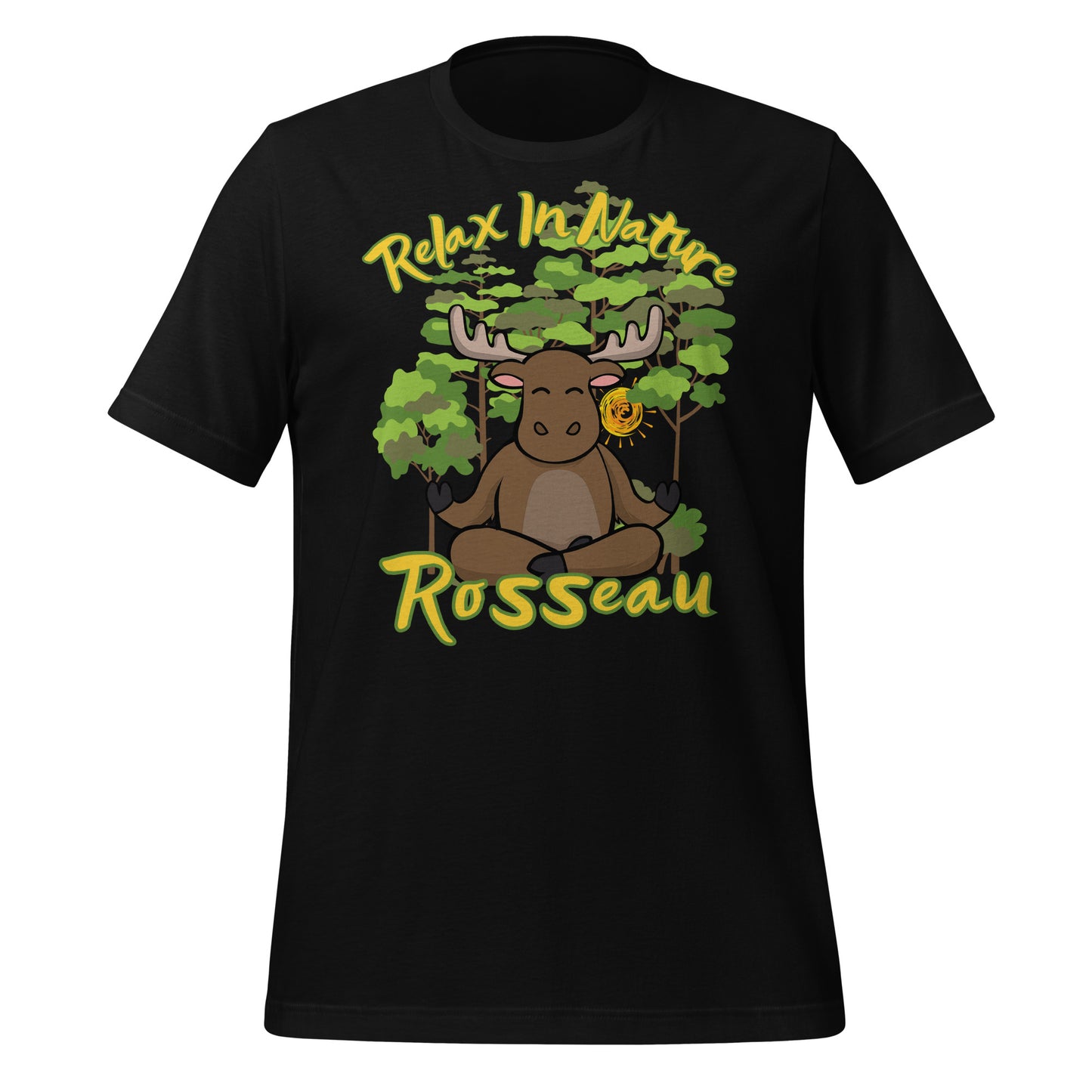 Rosseau Relax in Nature Moose - Unisex t-shirt