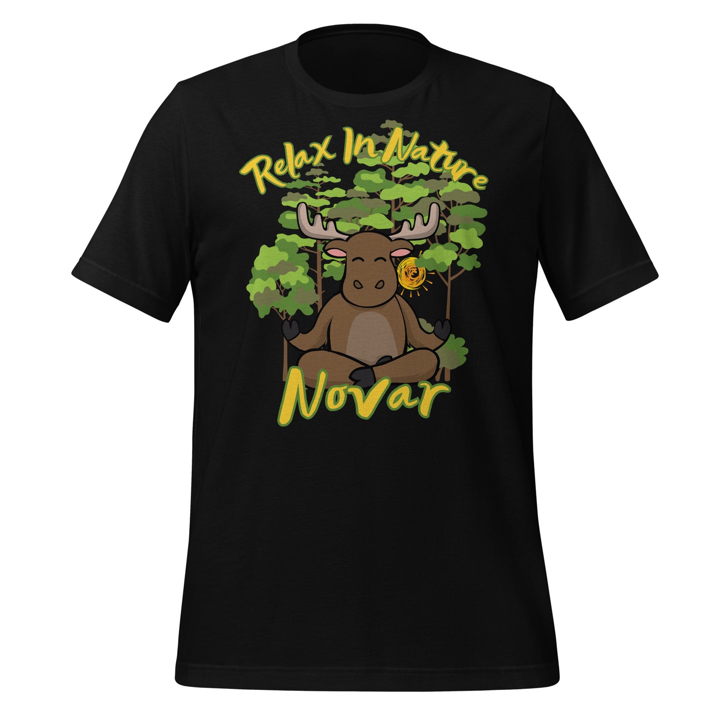 Novar Relax in Nature Moose - Unisex t-shirt