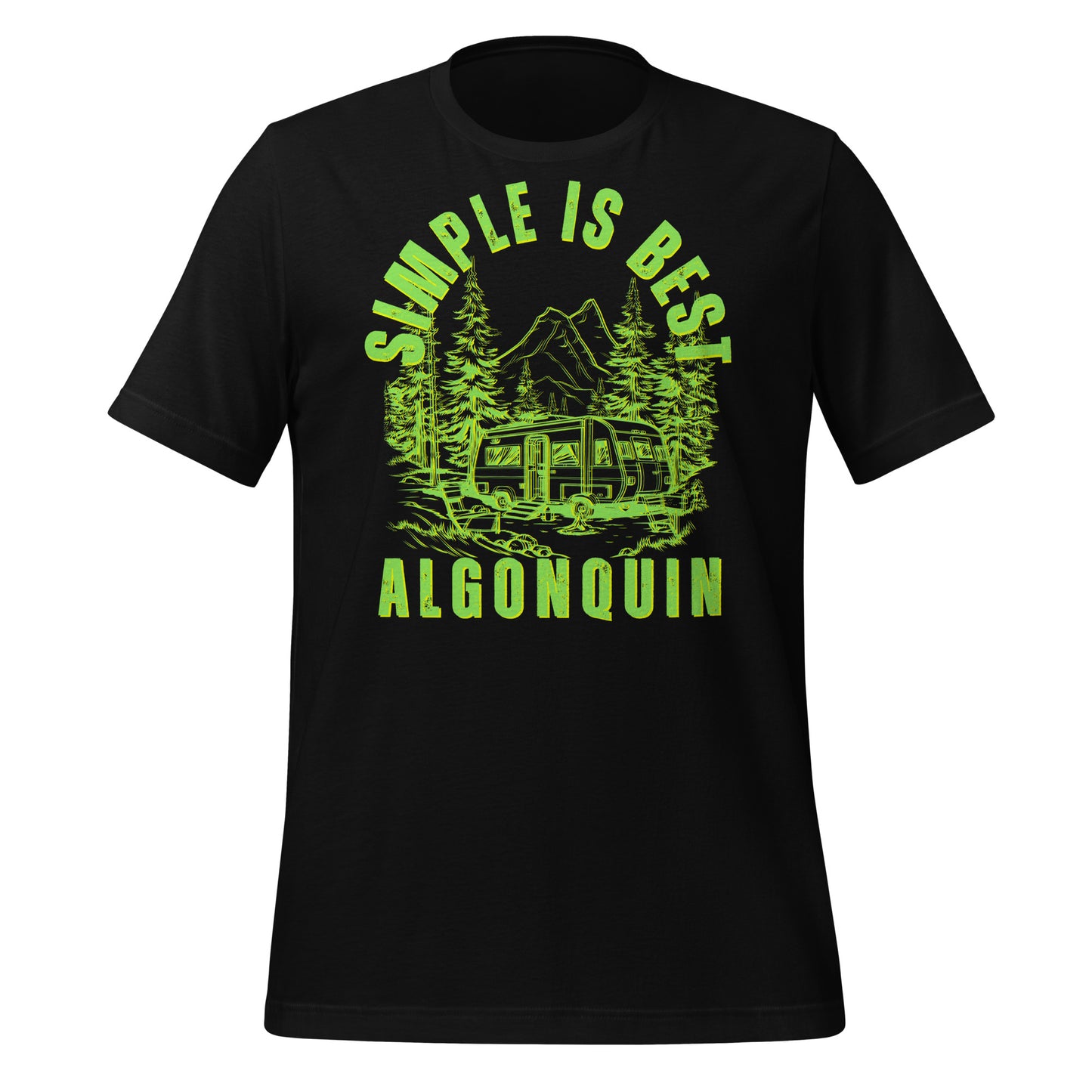 Algonquin Simple Is Best Trailer - Unisex t-shirt