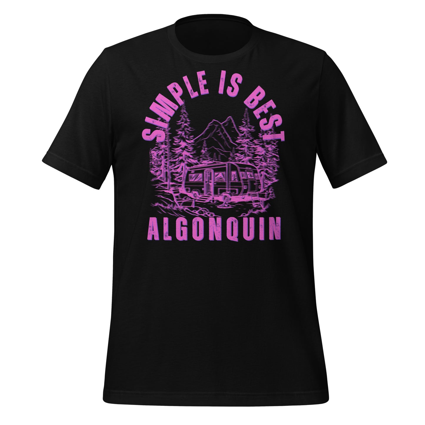 Algonquin Simple is Best Trailer - Unisex t-shirt