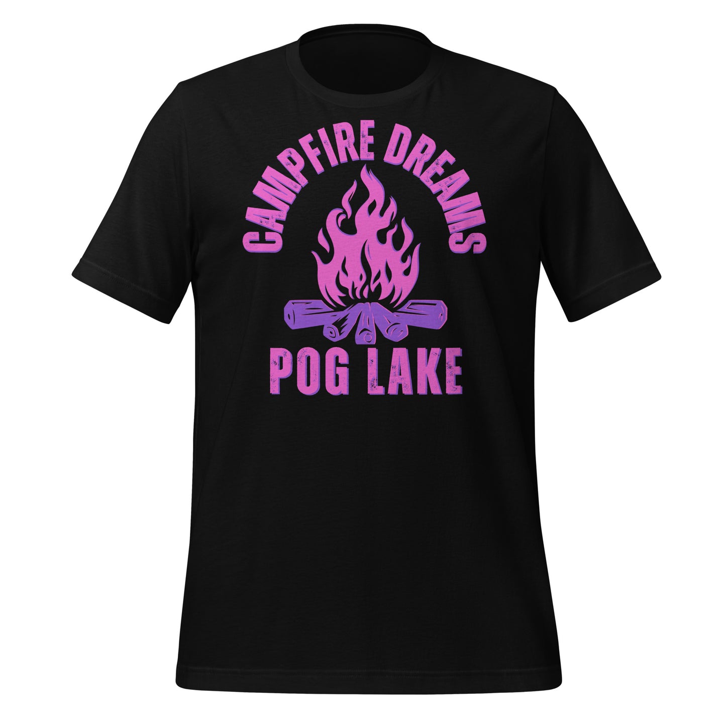 Pog Lake Campfire Dreams Pink - Unisex t-shirt