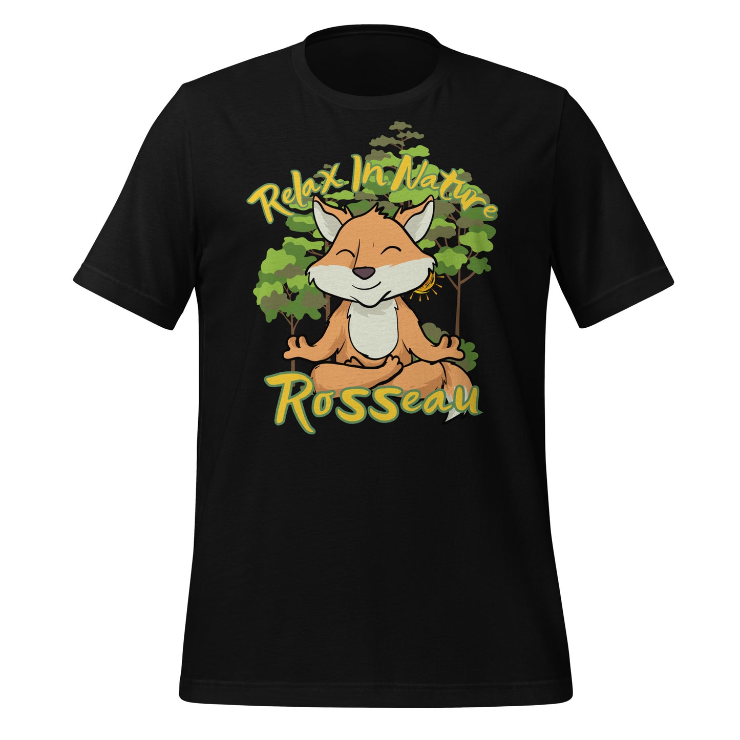 Rosseau Relax in Nature Fox - Unisex t-shirt