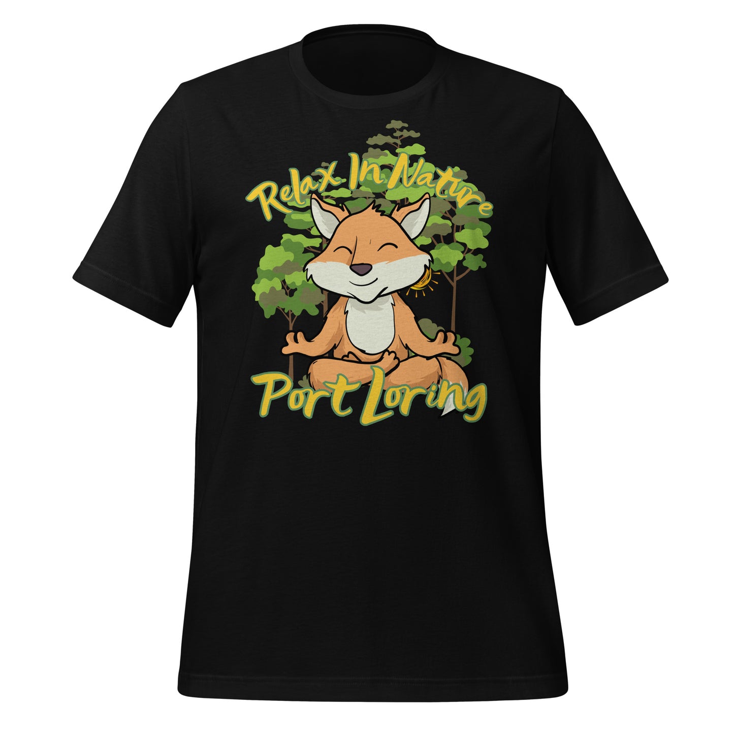 Port Loring Relax in Nature Fox - Unisex t-shirt