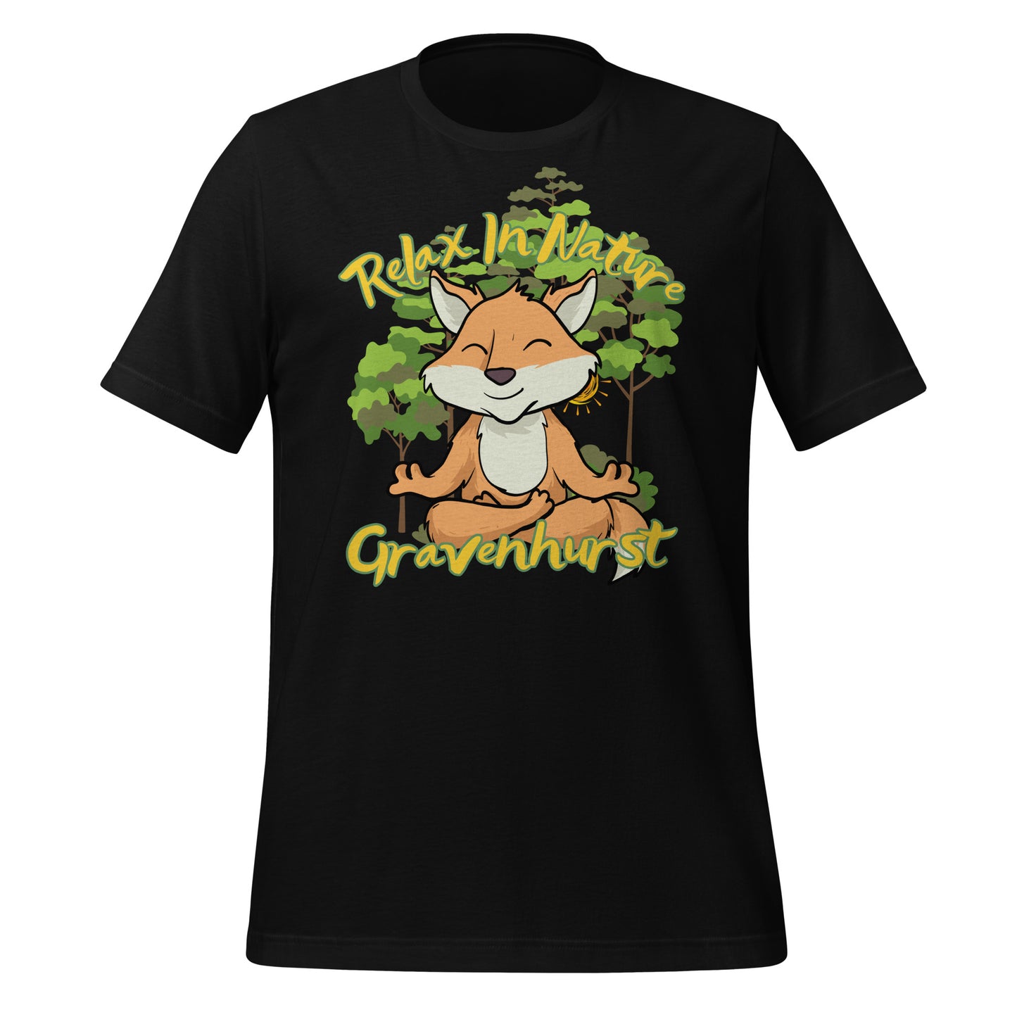 Gravenhurst Relax in Nature Fox - Unisex t-shirt