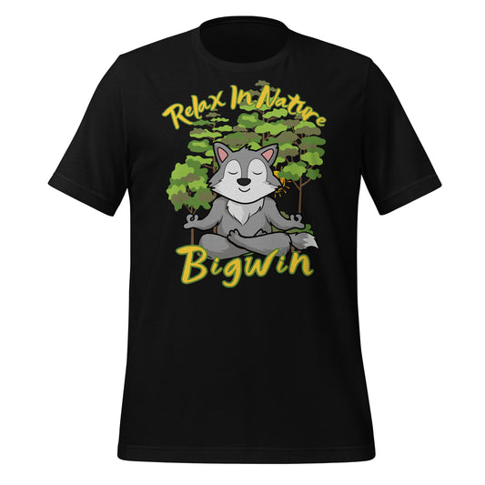 Bigwin Relax in Nature Wolf - Unisex t-shirt