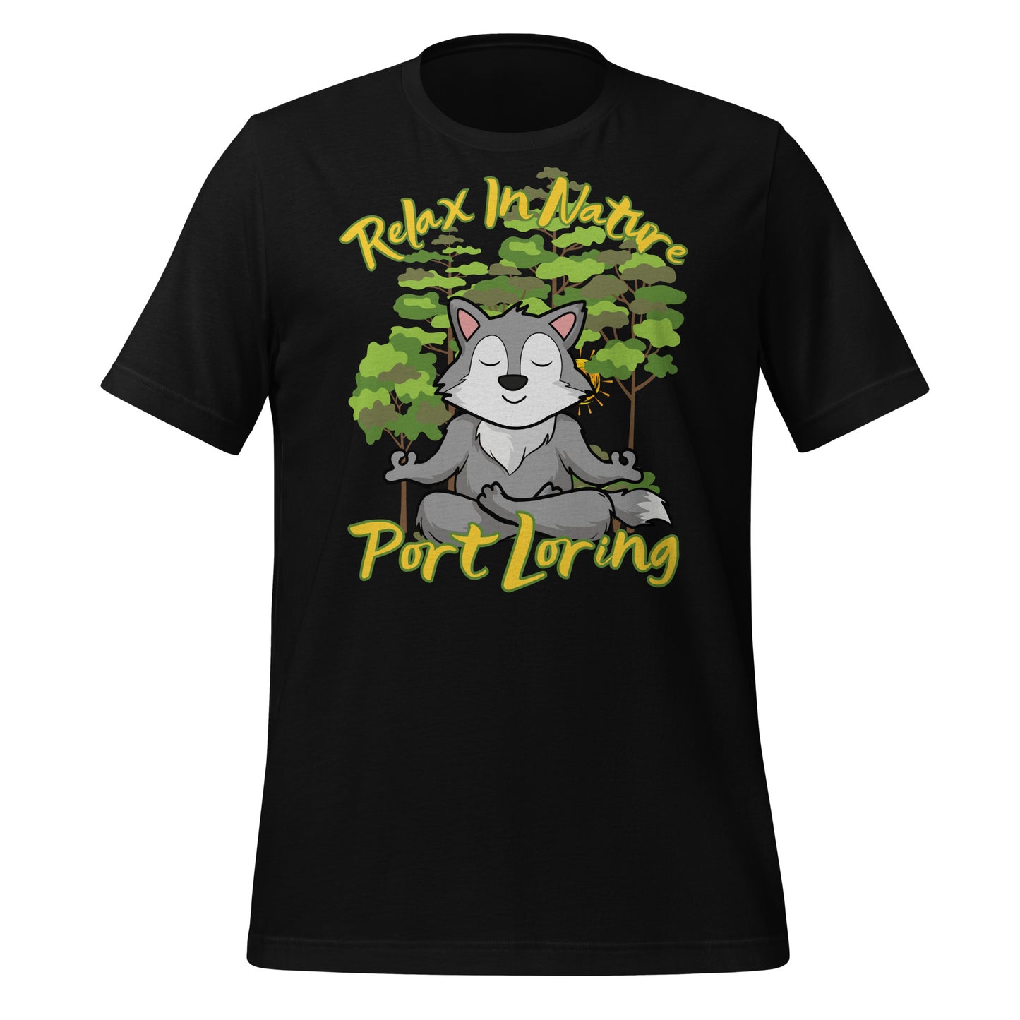 Port Loring Relax in Nature Wolf - Unisex t-shirt