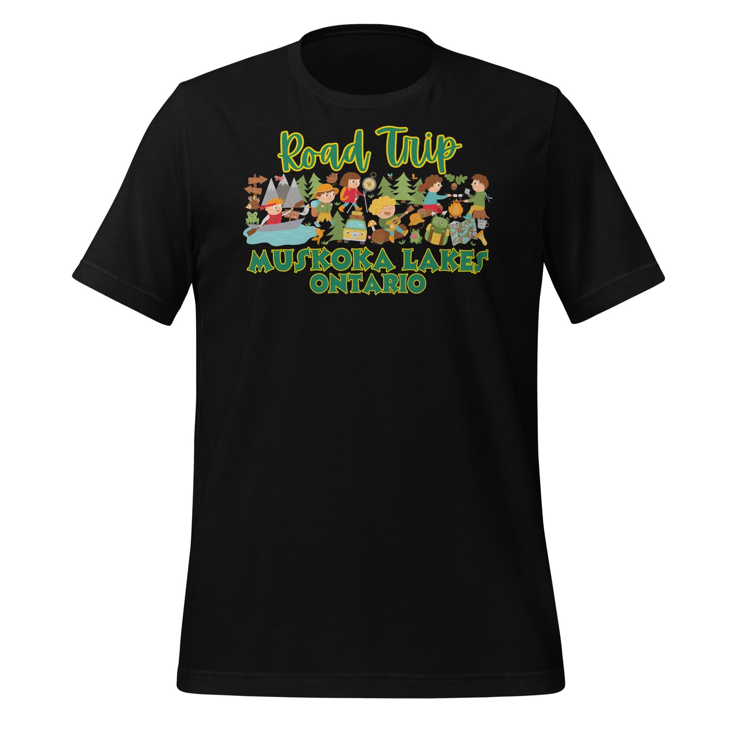 Muskoka Lakes Ontario Road Trip - Unisex t-shirt