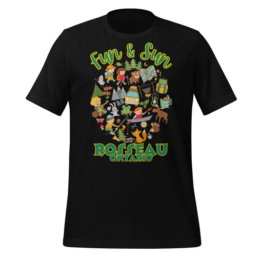 Rosseau Ontario Fun & Sun - Unisex t-shirt